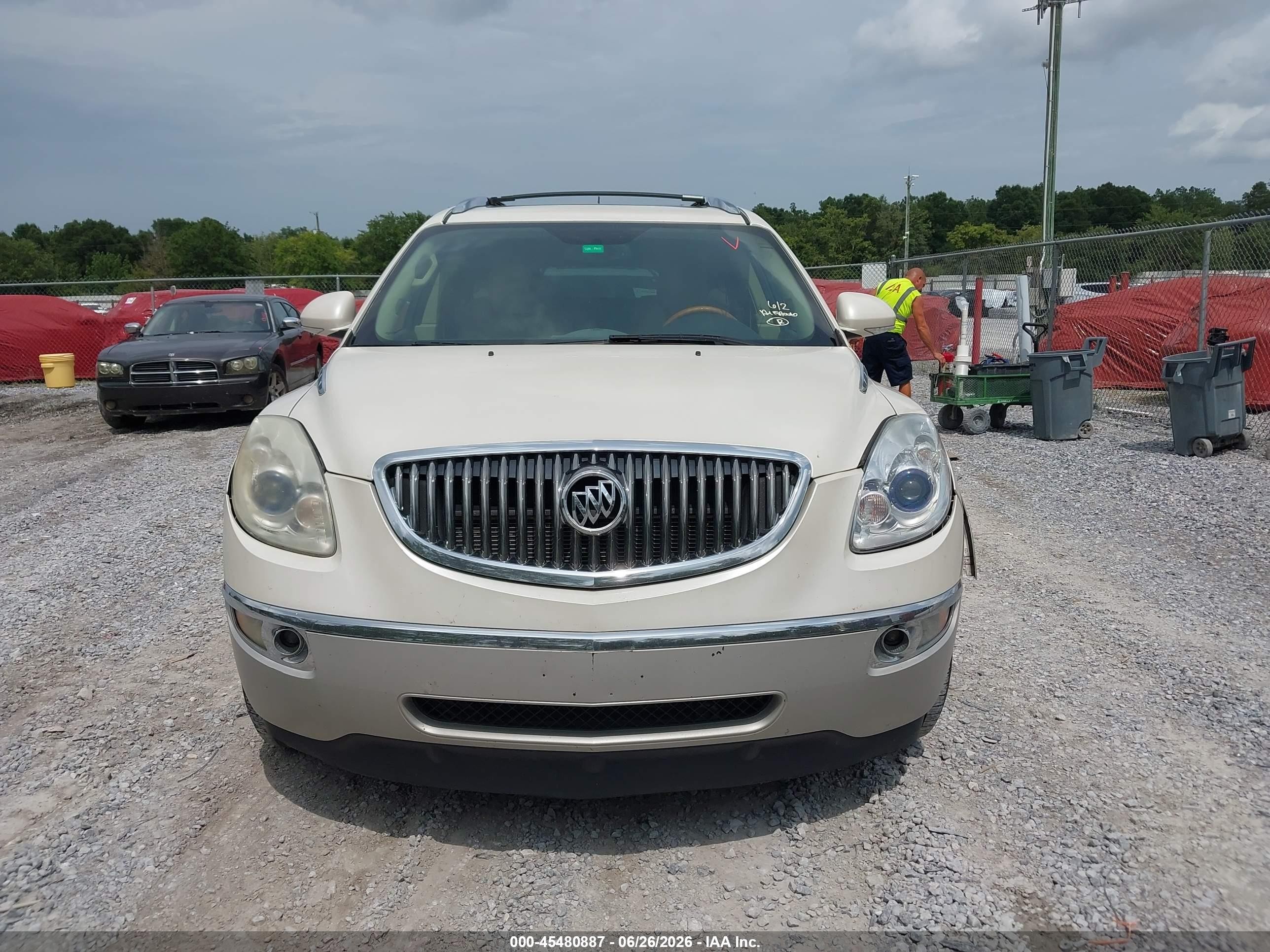 2012 Buick Enclave Premium White vin: 5GAKRDED2CJ364695
