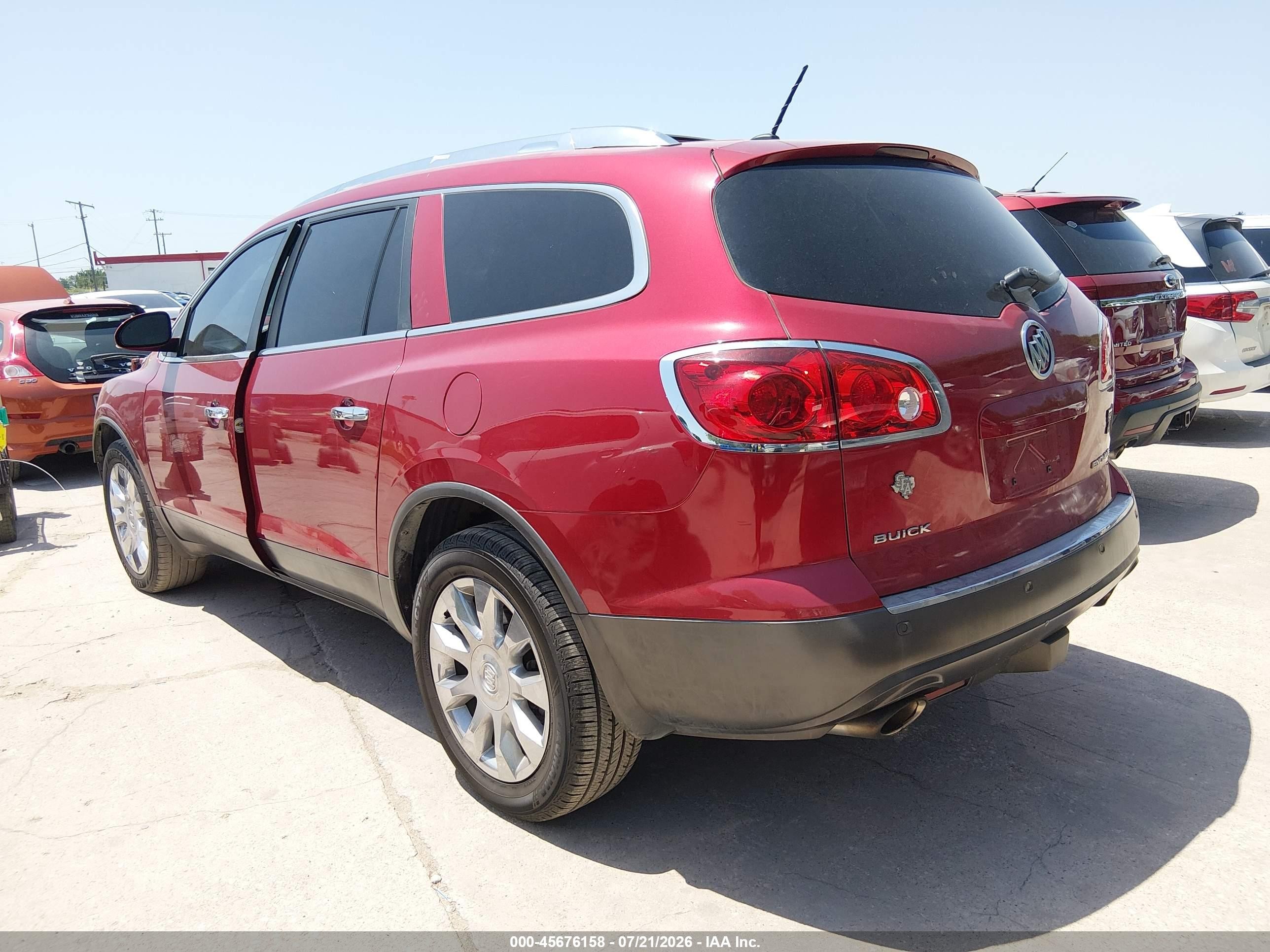 2012 Buick Enclave Premium Темно-бордовый vin: 5GAKRDED3CJ145650