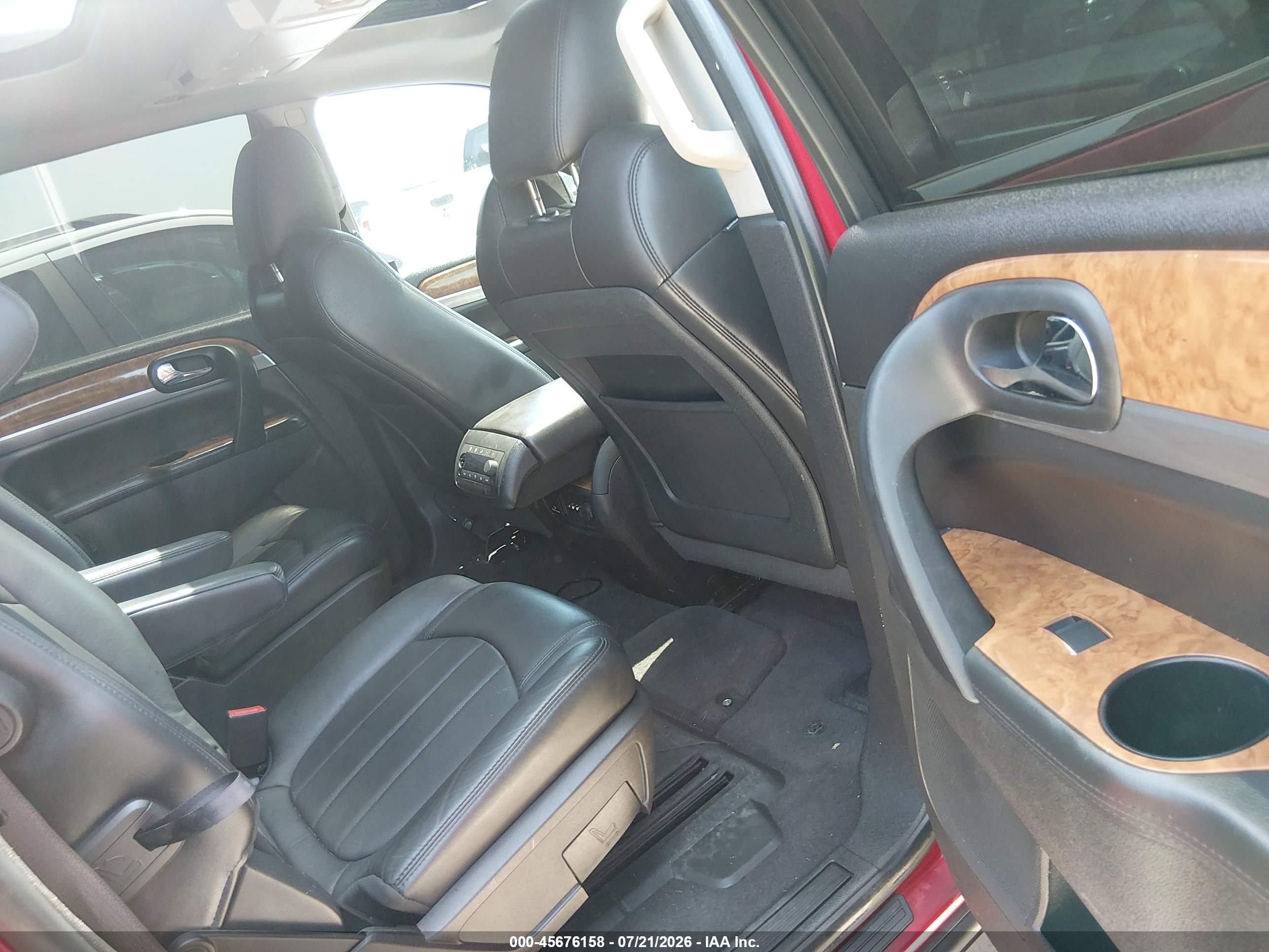 2012 Buick Enclave Premium Темно-бордовый vin: 5GAKRDED3CJ145650
