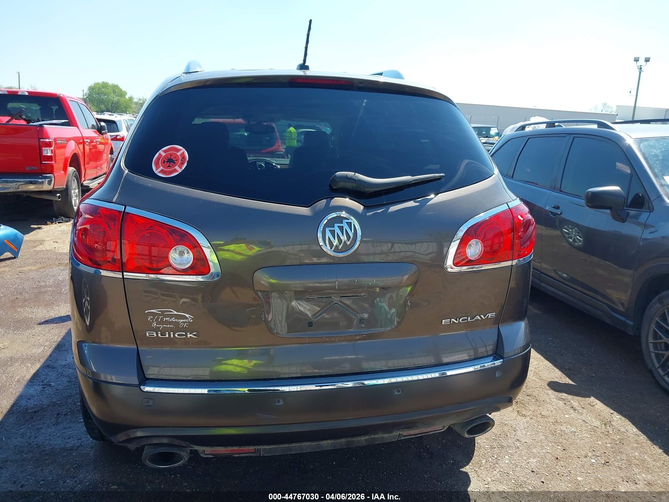 2012 Buick Enclave Premium Brown vin: 5GAKRDED3CJ219598