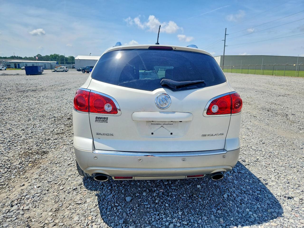 2012 Buick Enclave Белый vin: 5GAKRDED4CJ166622