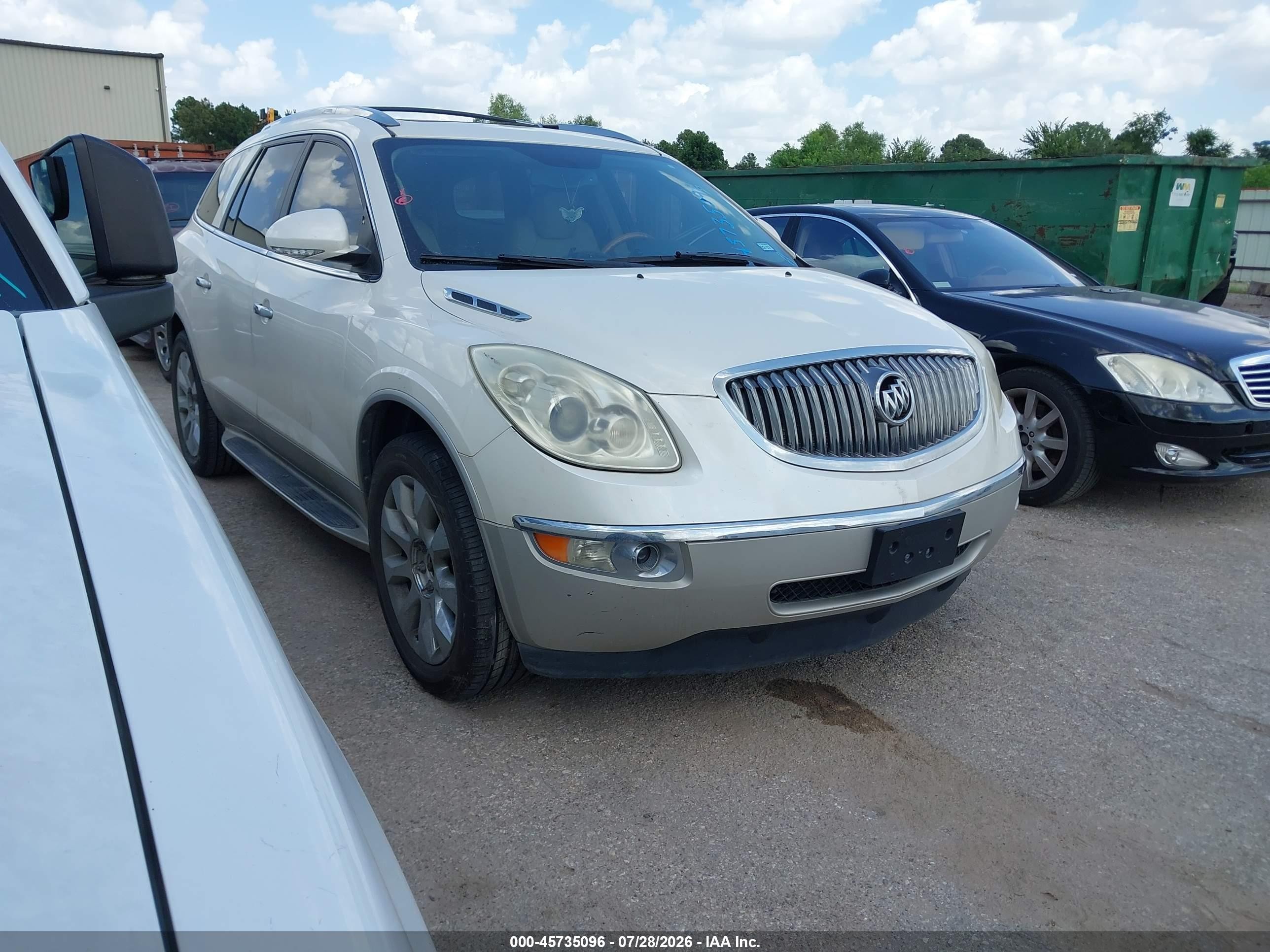 2012 Buick Enclave Premium Cream vin: 5GAKRDED6CJ327603