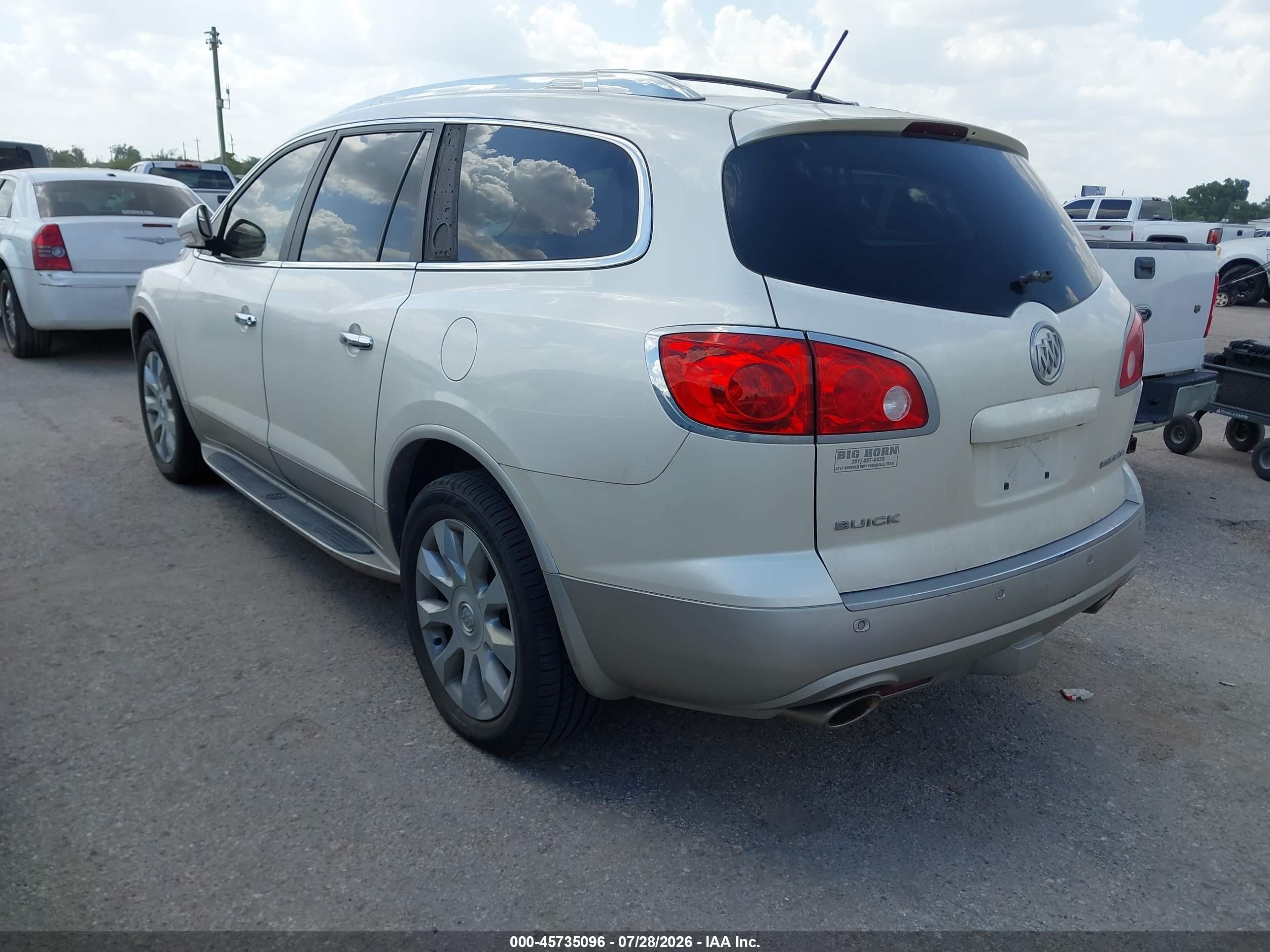2012 Buick Enclave Premium Cream vin: 5GAKRDED6CJ327603