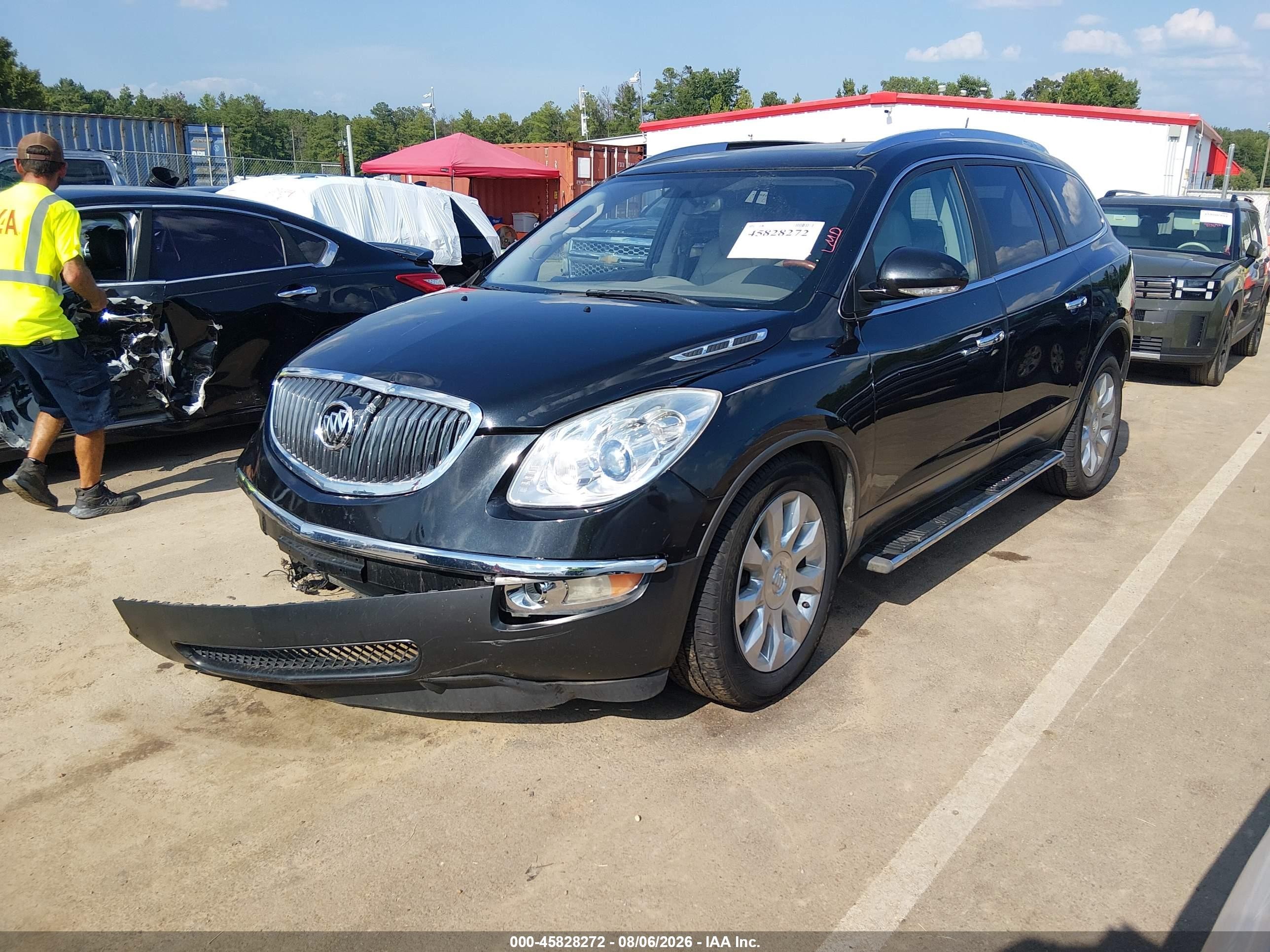 2012 Buick Enclave Premium Black vin: 5GAKRDED8CJ355807