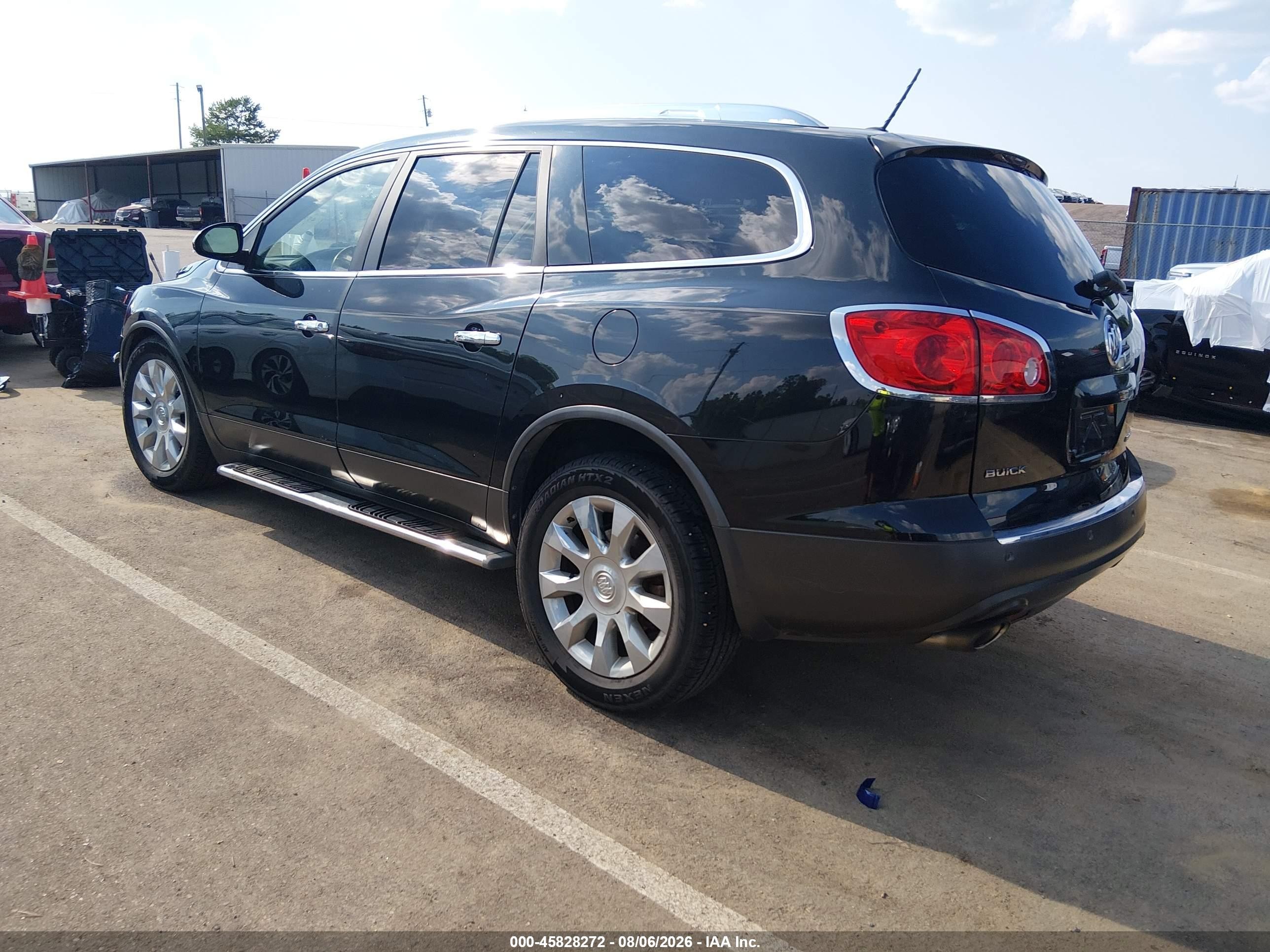 2012 Buick Enclave Premium Black vin: 5GAKRDED8CJ355807
