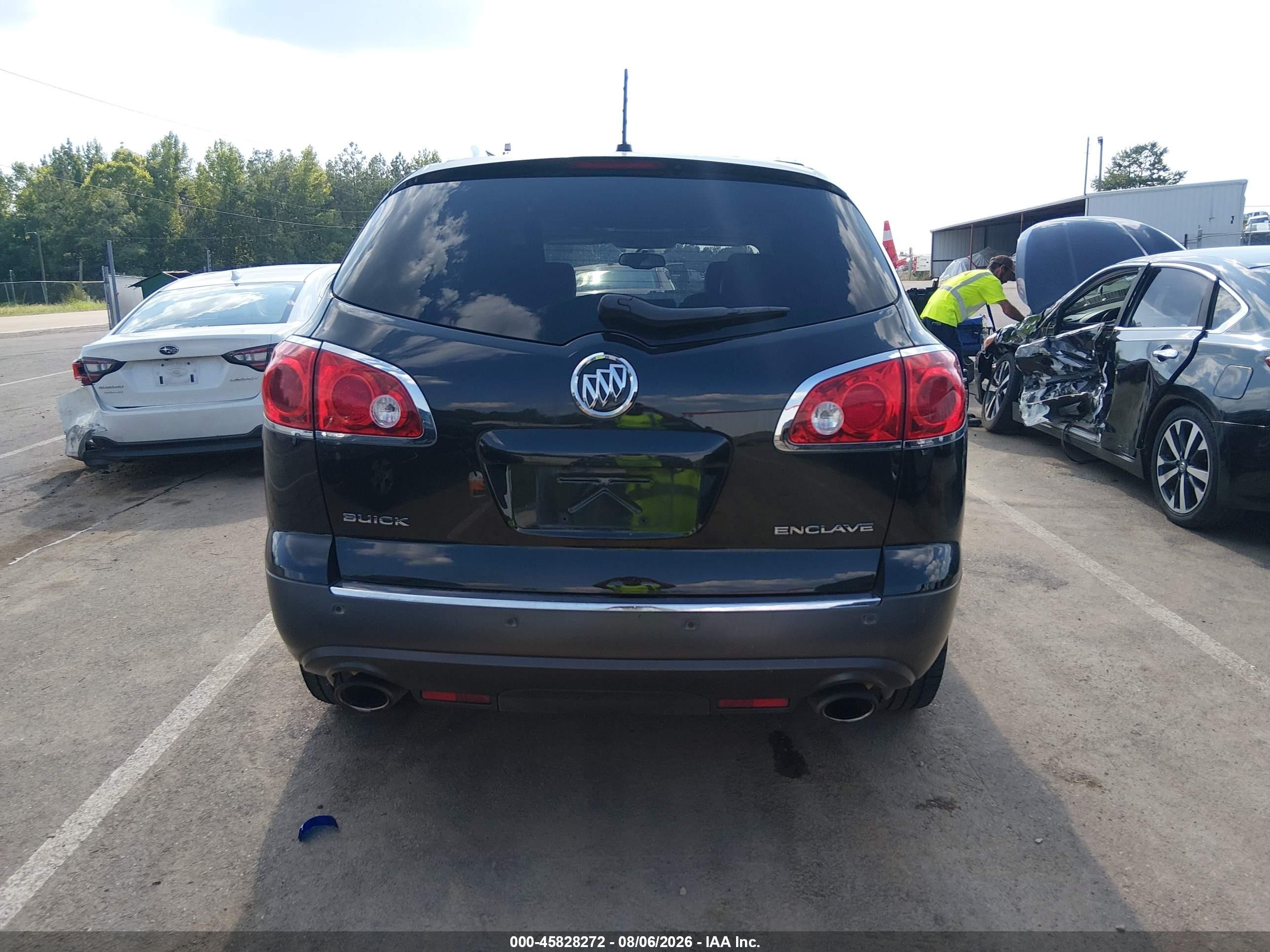2012 Buick Enclave Premium Black vin: 5GAKRDED8CJ355807