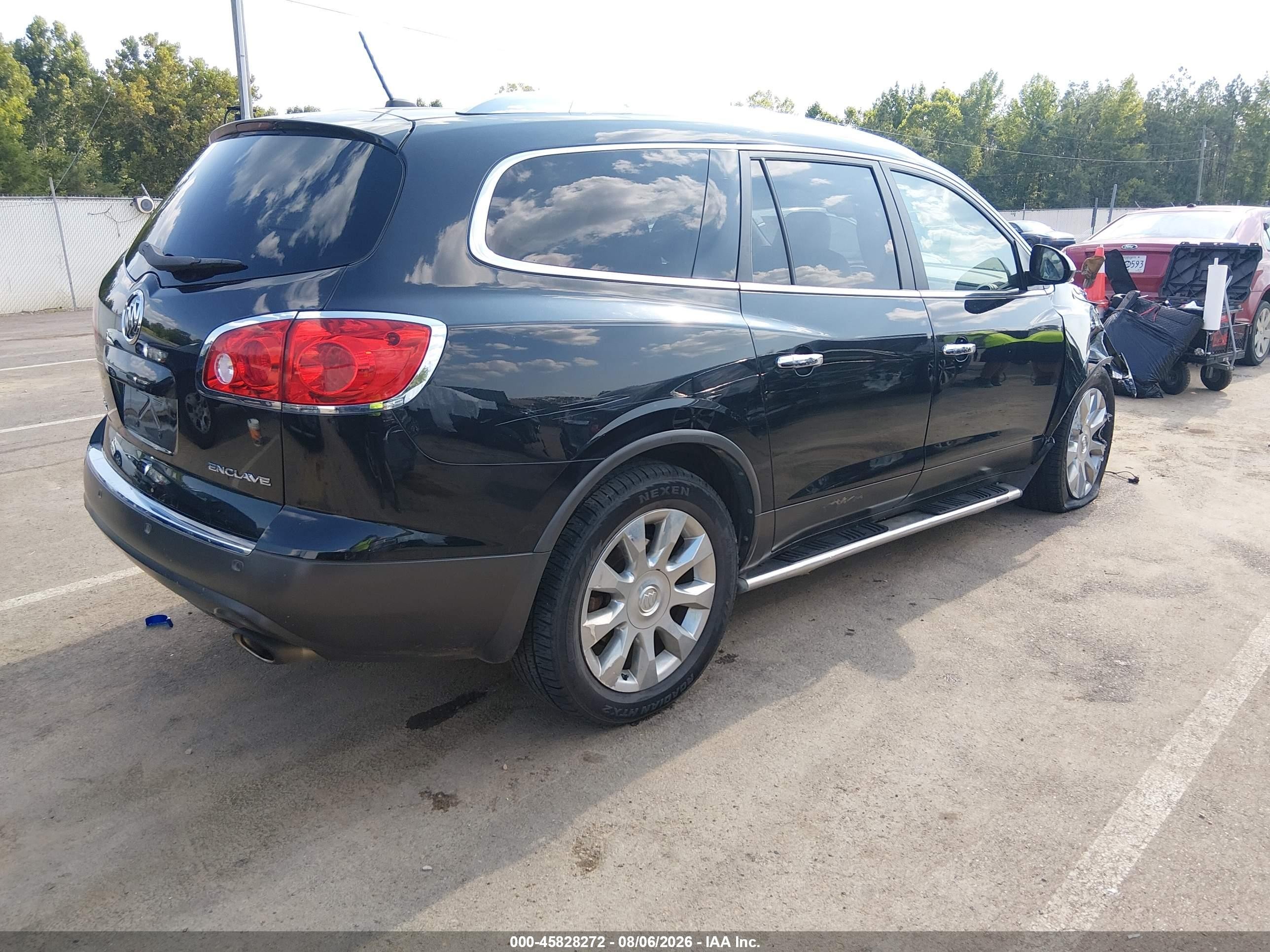 2012 Buick Enclave Premium Black vin: 5GAKRDED8CJ355807