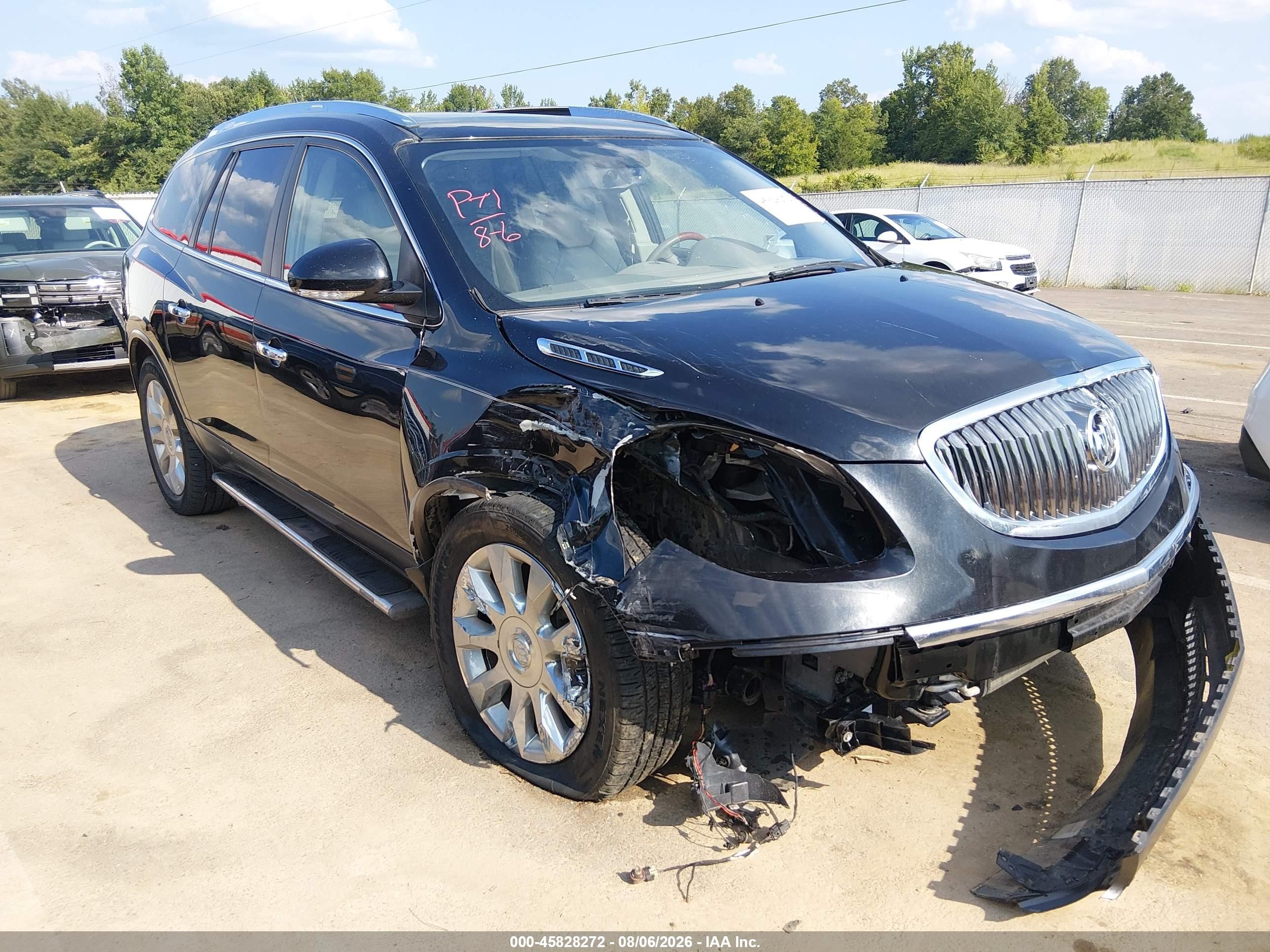 2012 Buick Enclave Premium Black vin: 5GAKRDED8CJ355807