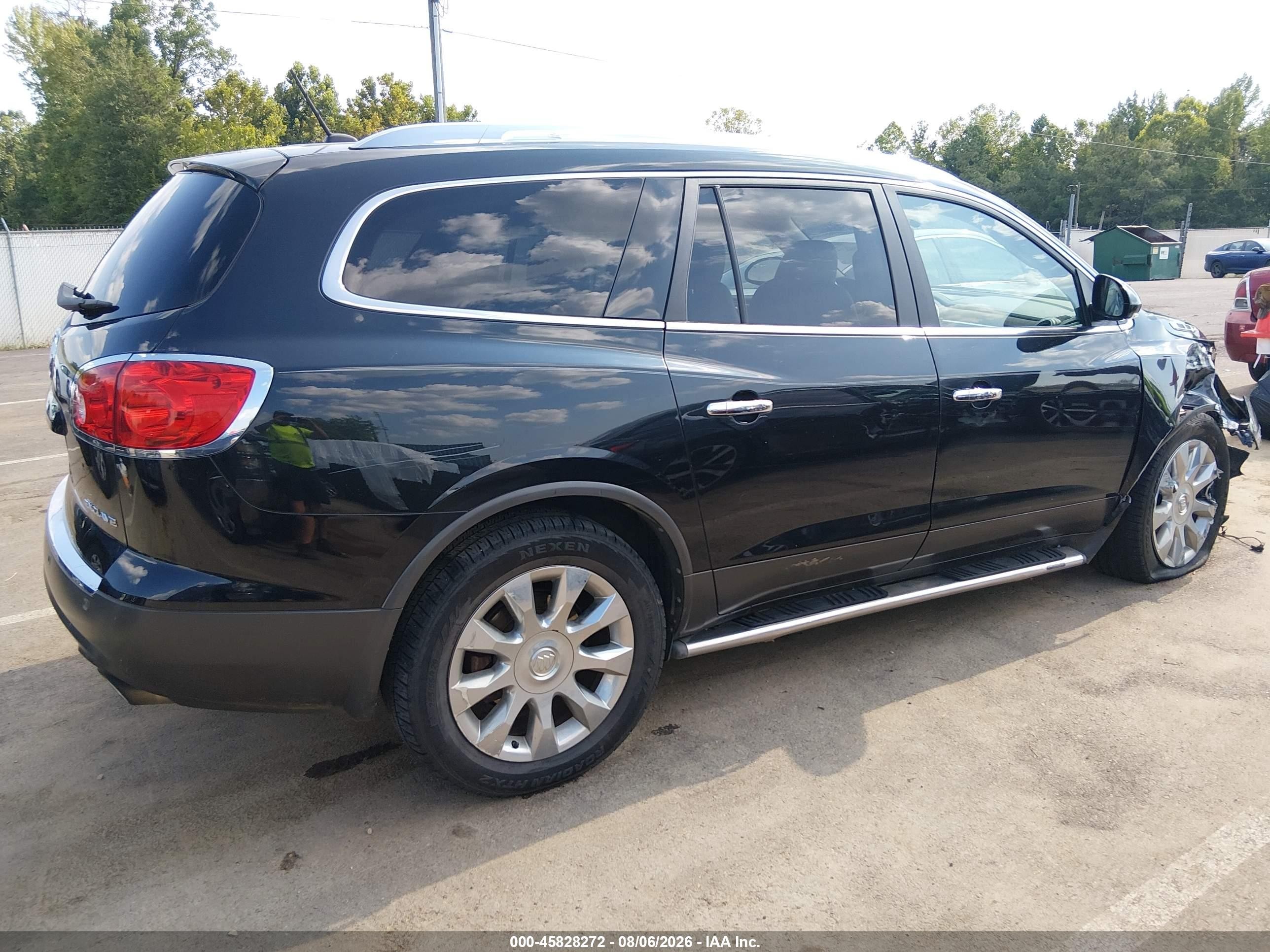 2012 Buick Enclave Premium Black vin: 5GAKRDED8CJ355807