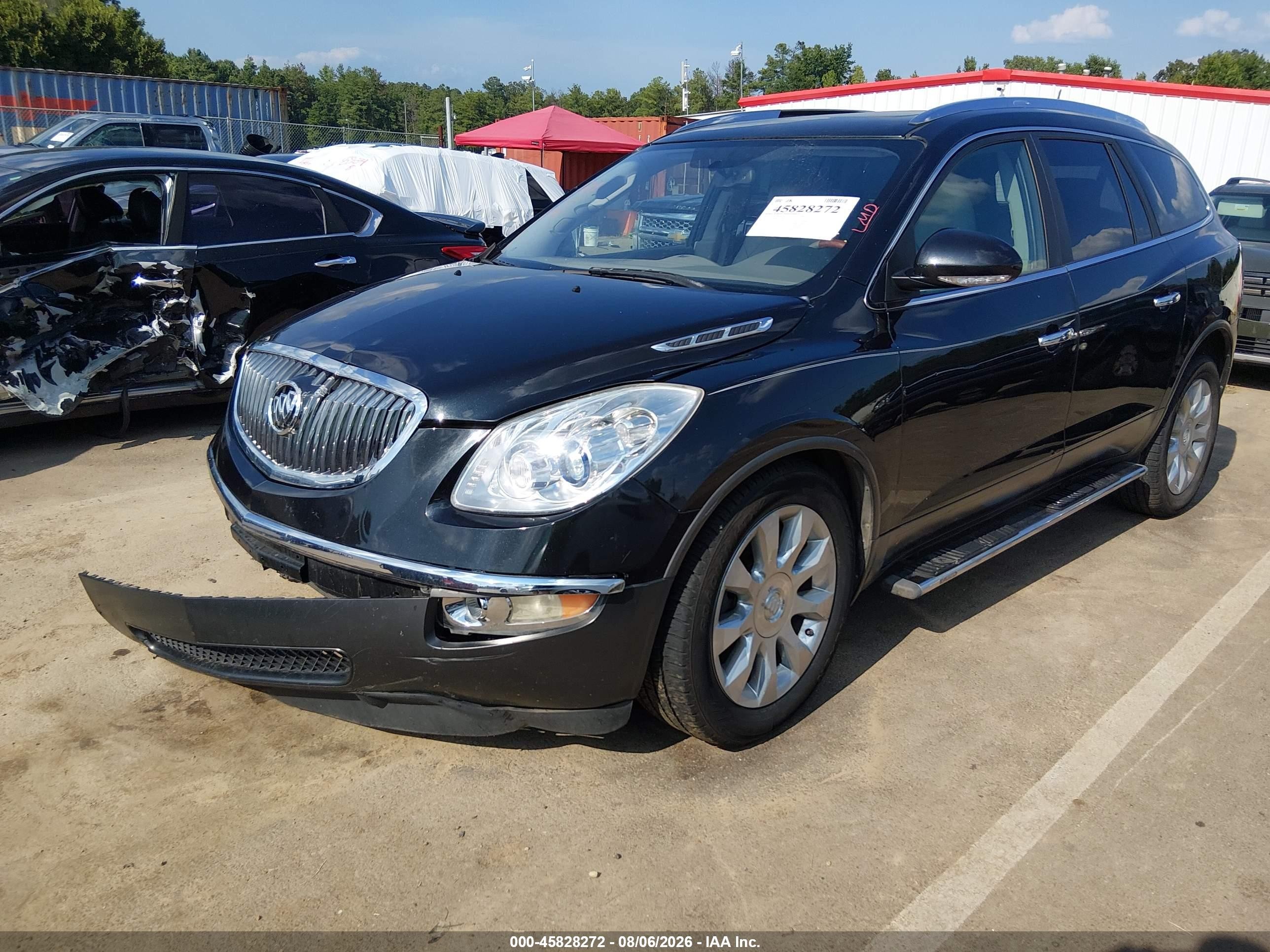 2012 Buick Enclave Premium Black vin: 5GAKRDED8CJ355807