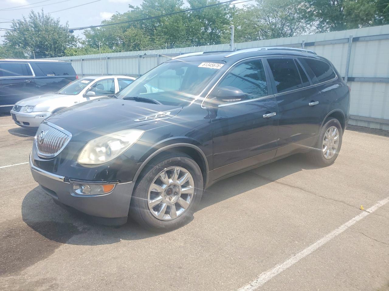 2012 Buick Enclave Black vin: 5GAKRDED9CJ101071