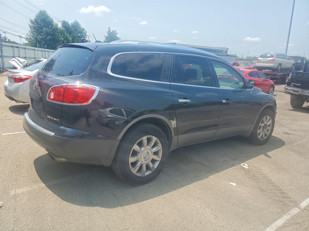 2012 Buick Enclave Black vin: 5GAKRDED9CJ101071