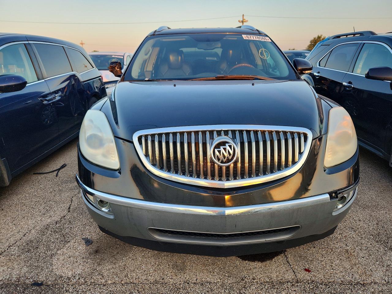 2012 Buick Enclave Black vin: 5GAKRDED9CJ101071