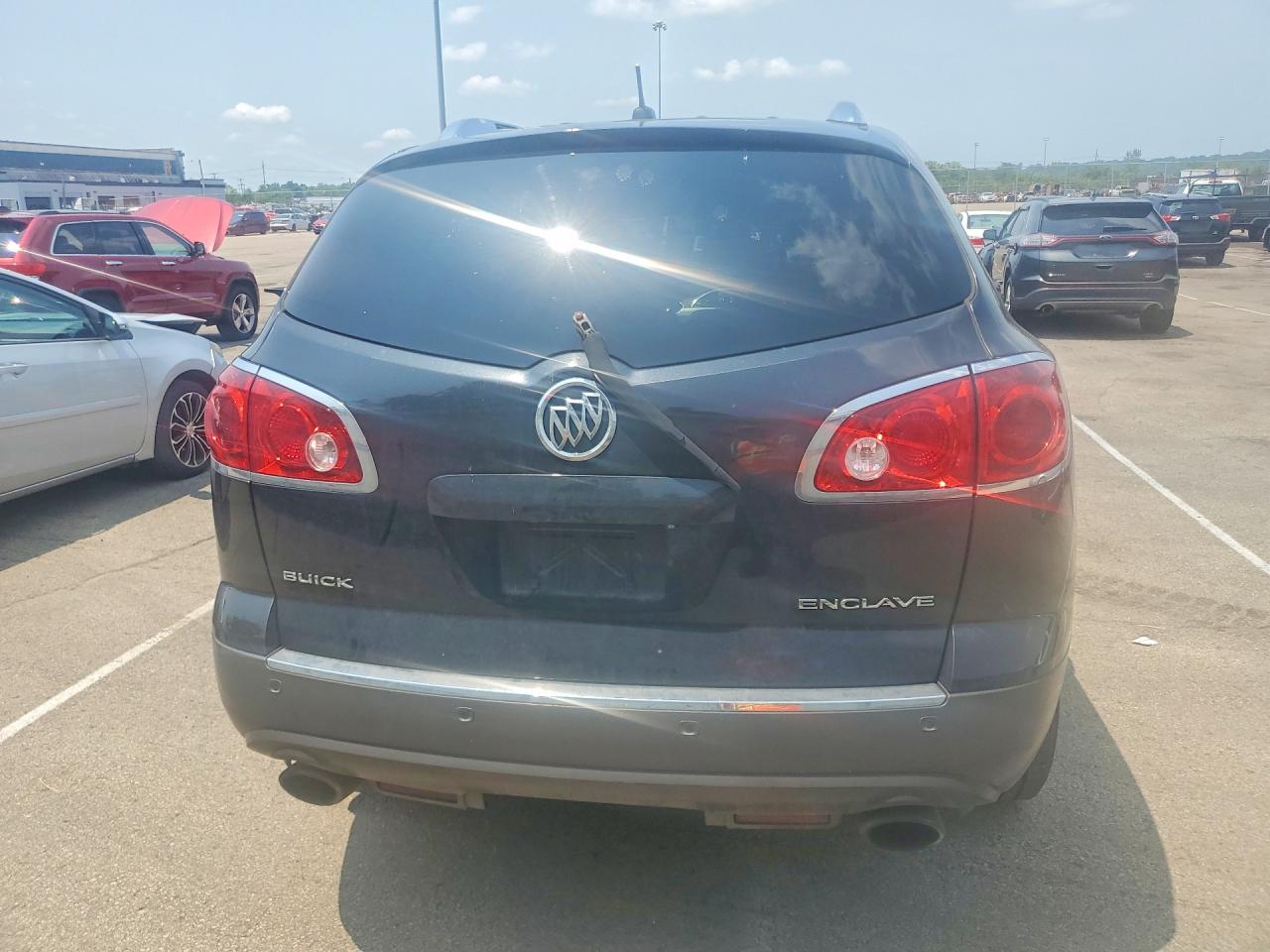 2012 Buick Enclave Black vin: 5GAKRDED9CJ101071