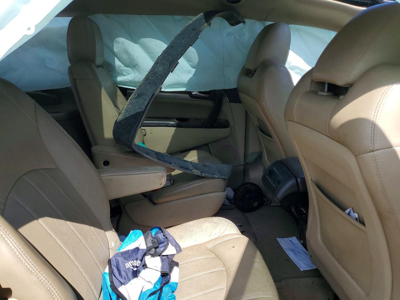2012 Buick Enclave White vin: 5GAKRDED9CJ275271