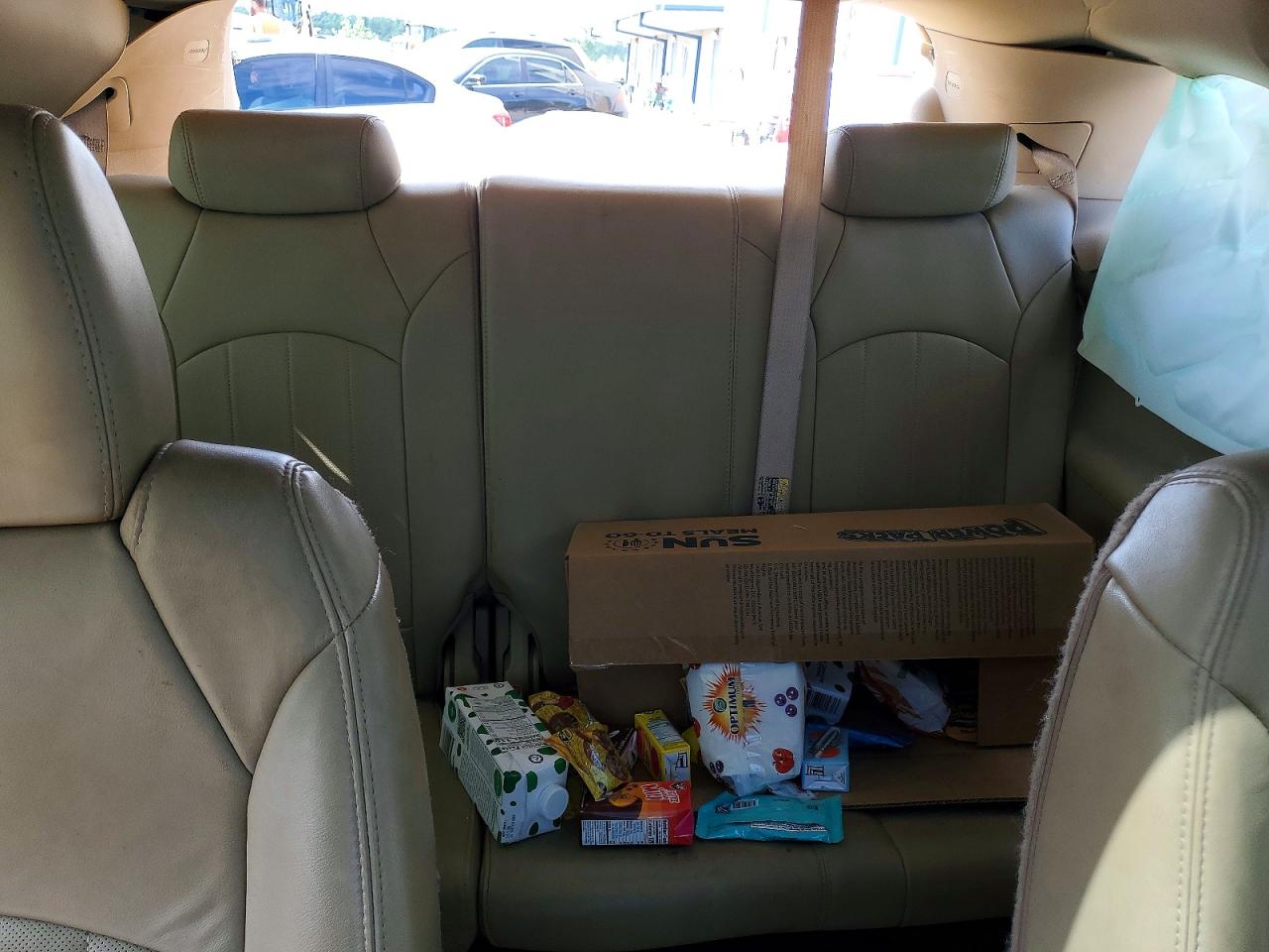 2012 Buick Enclave White vin: 5GAKRDED9CJ275271