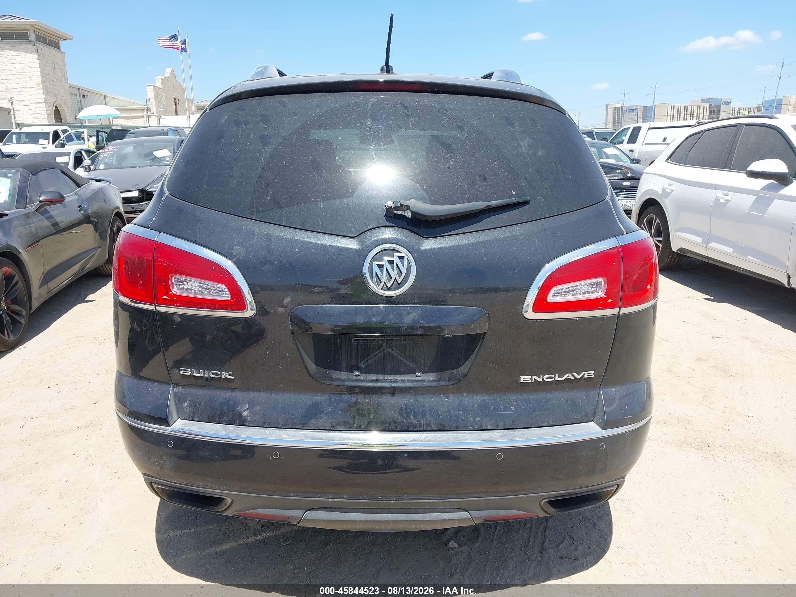 2013 Buick Enclave Premium Black vin: 5GAKRDKD1DJ106545