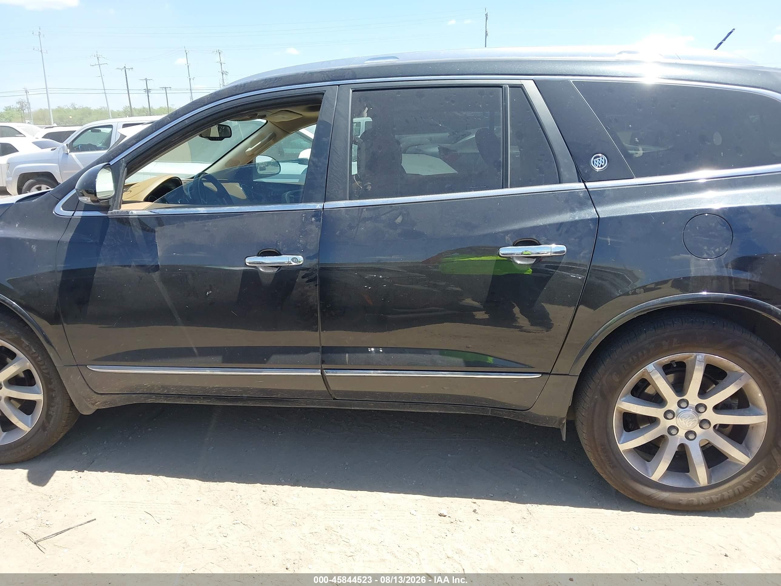2013 Buick Enclave Premium Black vin: 5GAKRDKD1DJ106545