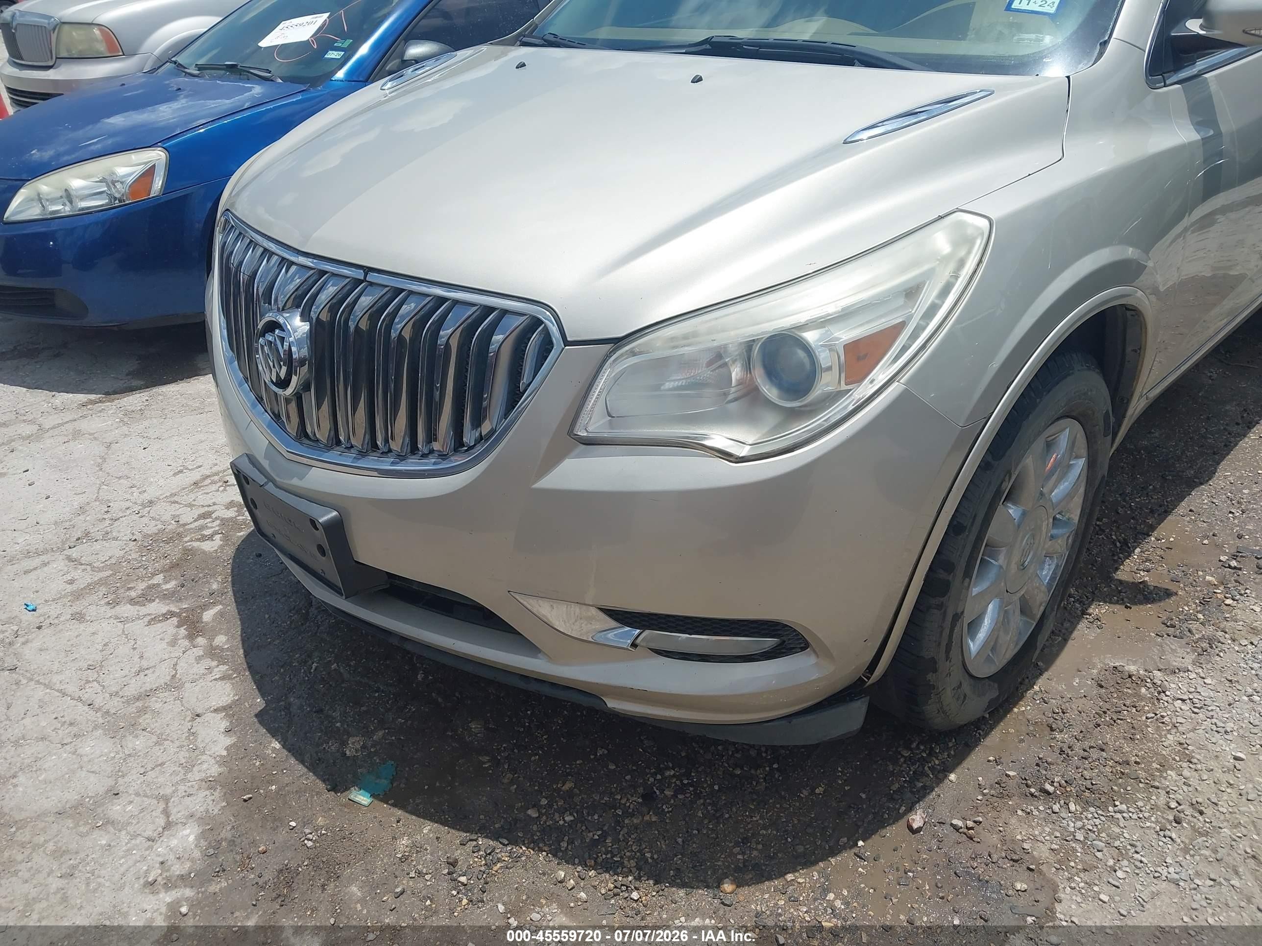 2013 Buick Enclave Premium Бежевый vin: 5GAKRDKD4DJ140804