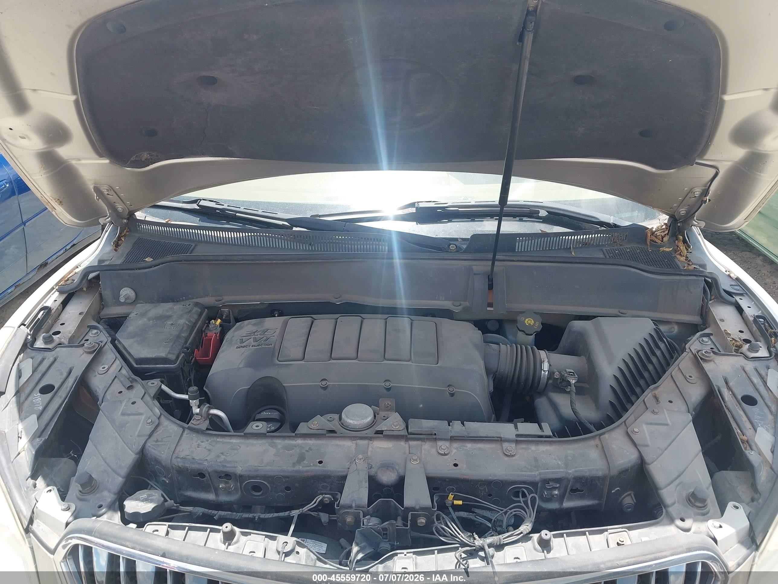 2013 Buick Enclave Premium Бежевый vin: 5GAKRDKD4DJ140804