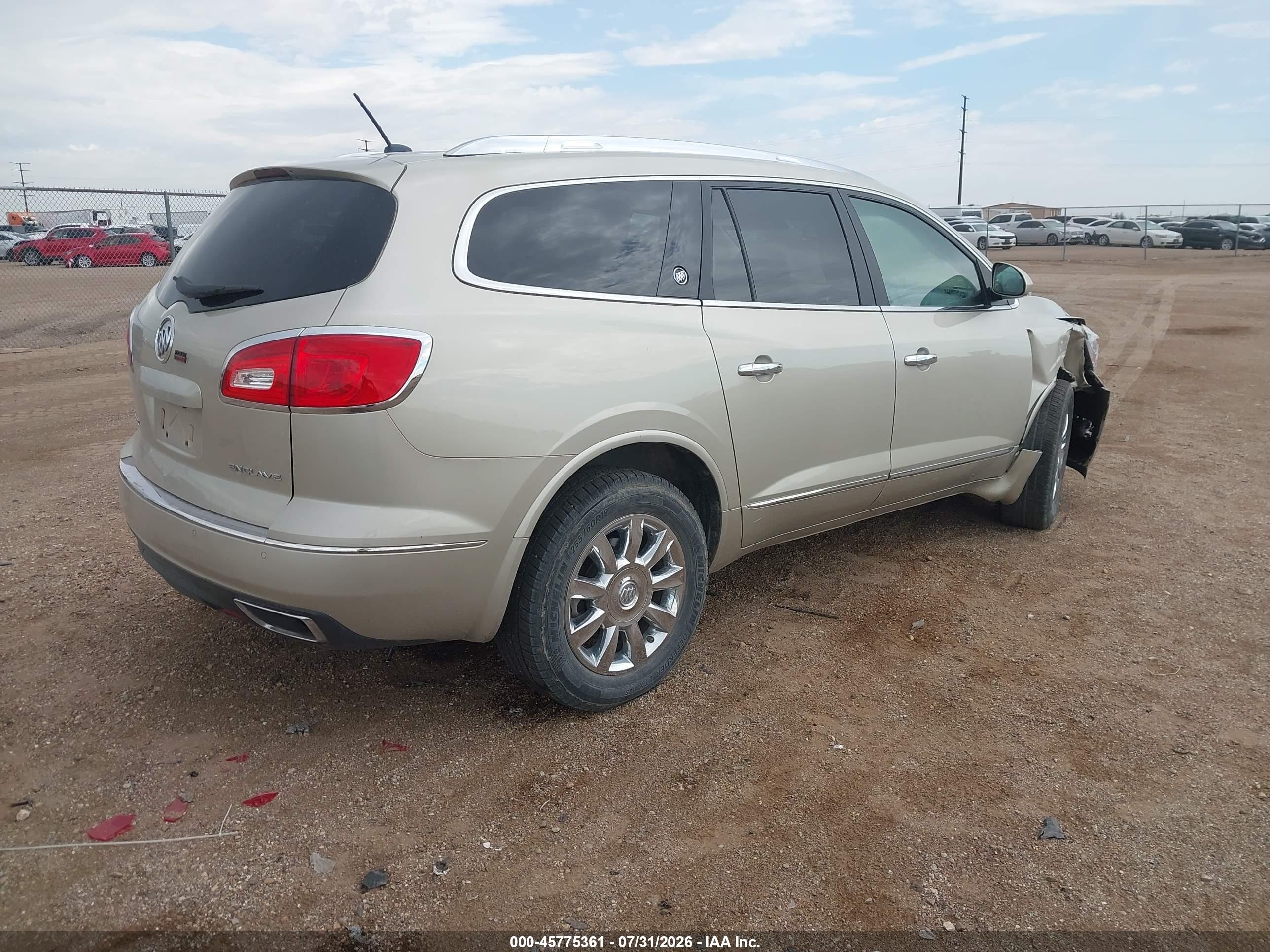 2013 Buick Enclave Premium Pewter vin: 5GAKRDKD4DJ198749