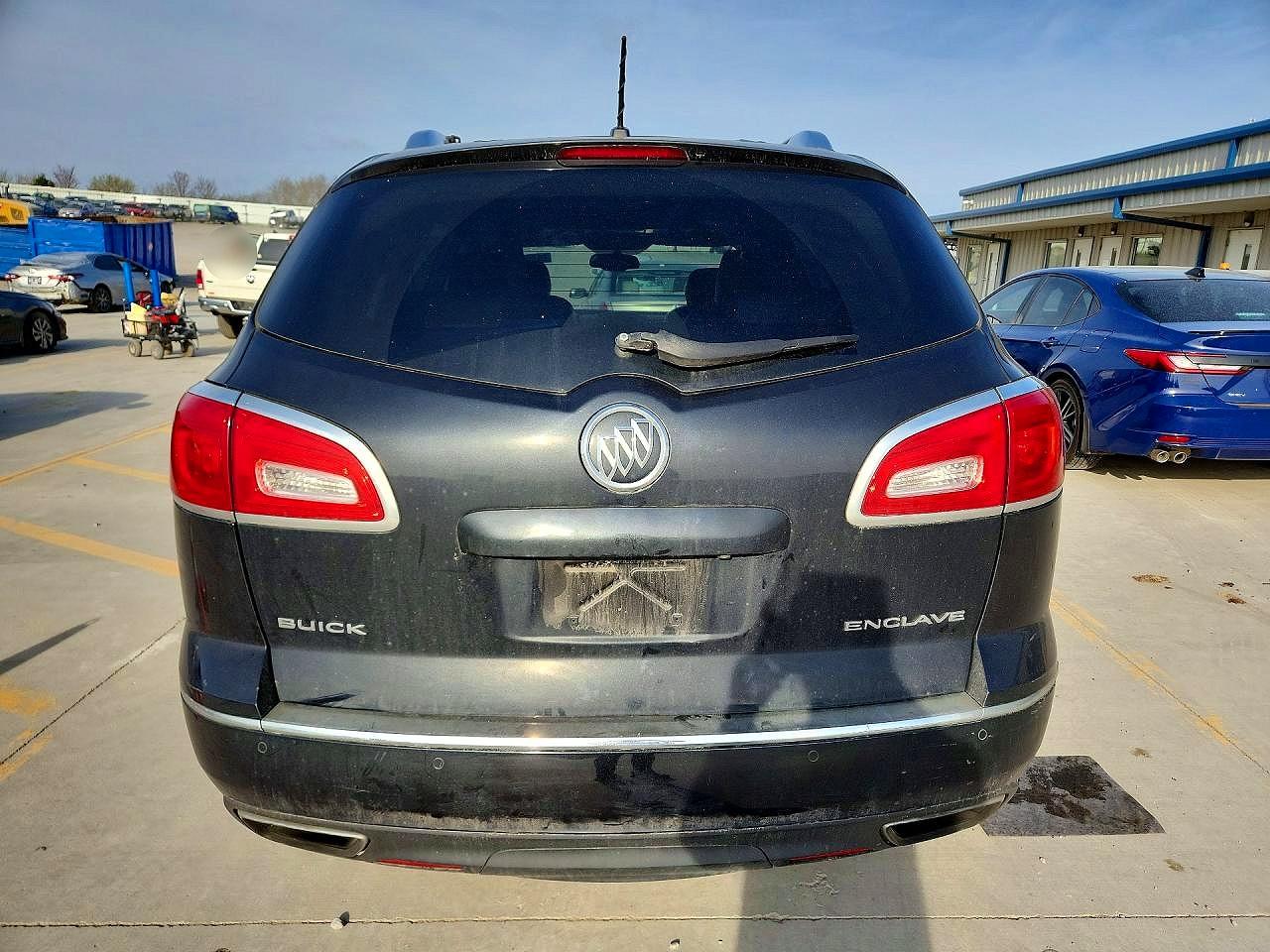 2013 Buick Enclave Black vin: 5GAKRDKD4DJ240062