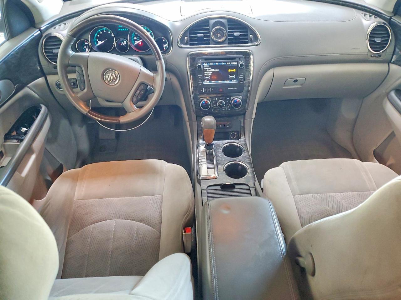 2014 Buick Enclave Серый vin: 5GAKVAKD4EJ125635