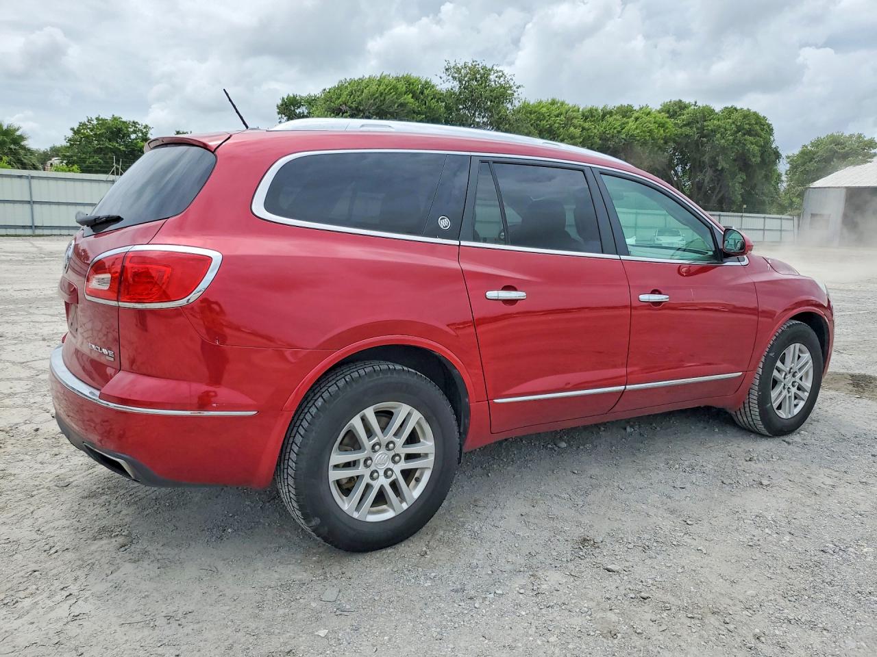 2014 Buick Enclave Red vin: 5GAKVAKD6EJ229219
