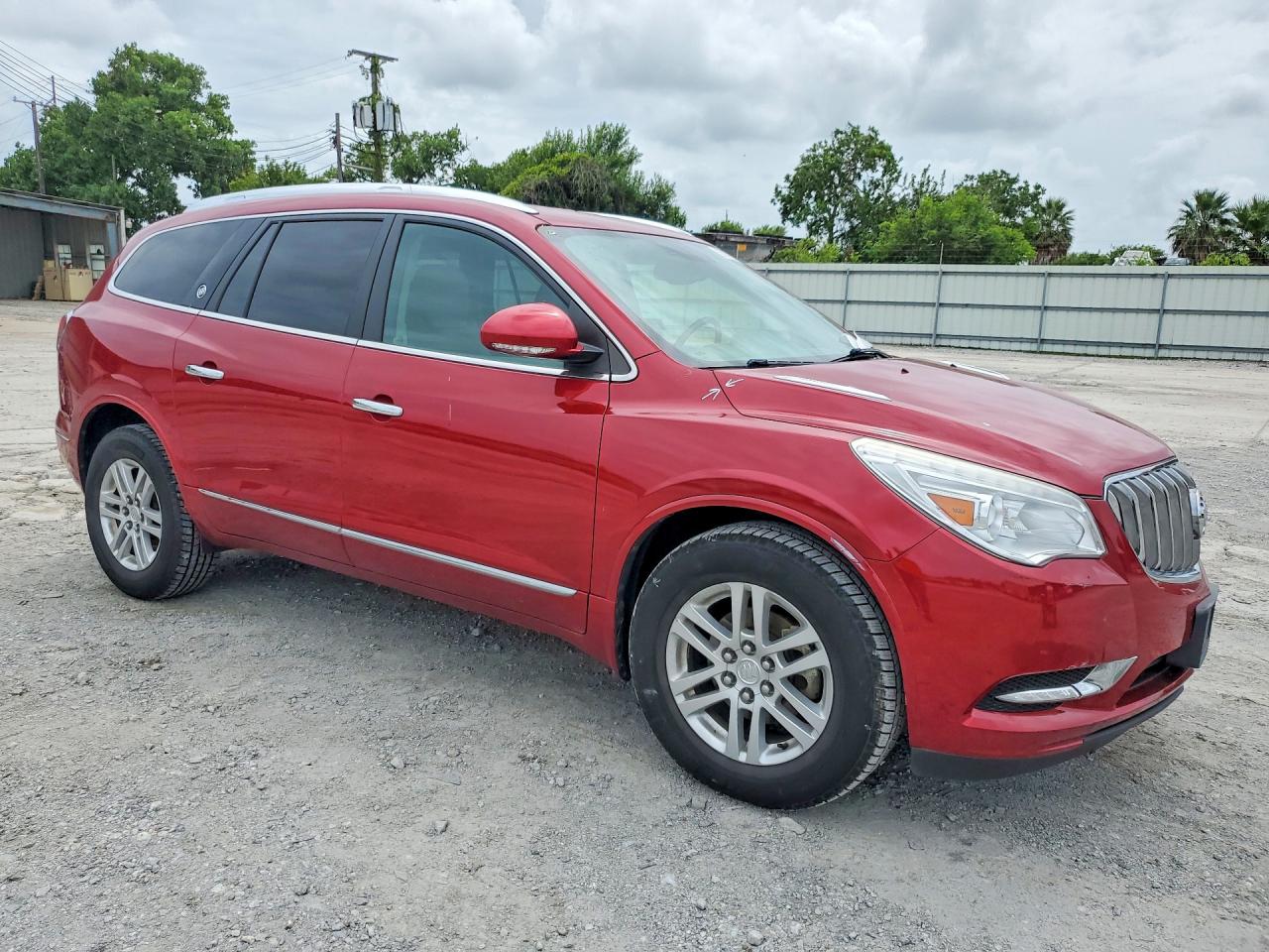 2014 Buick Enclave Red vin: 5GAKVAKD6EJ229219