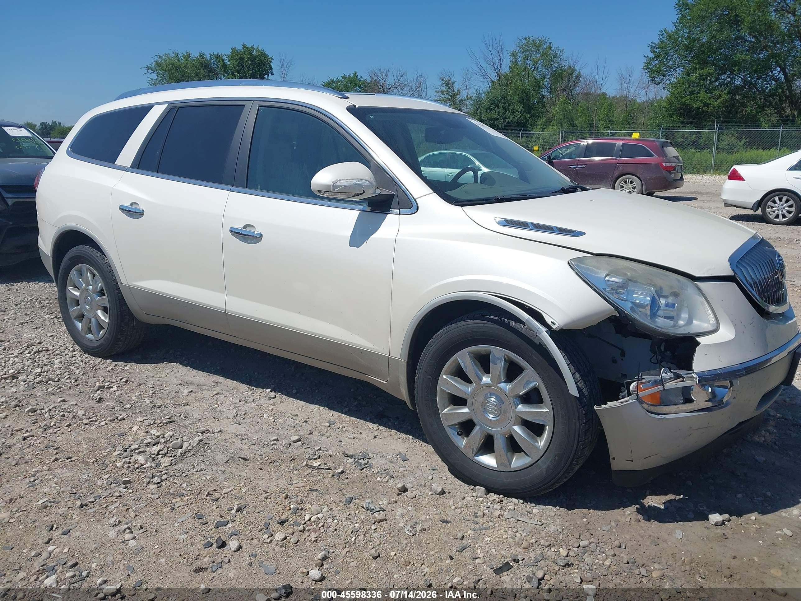 2011 Buick Enclave 1xl Белый vin: 5GAKVBED0BJ269941