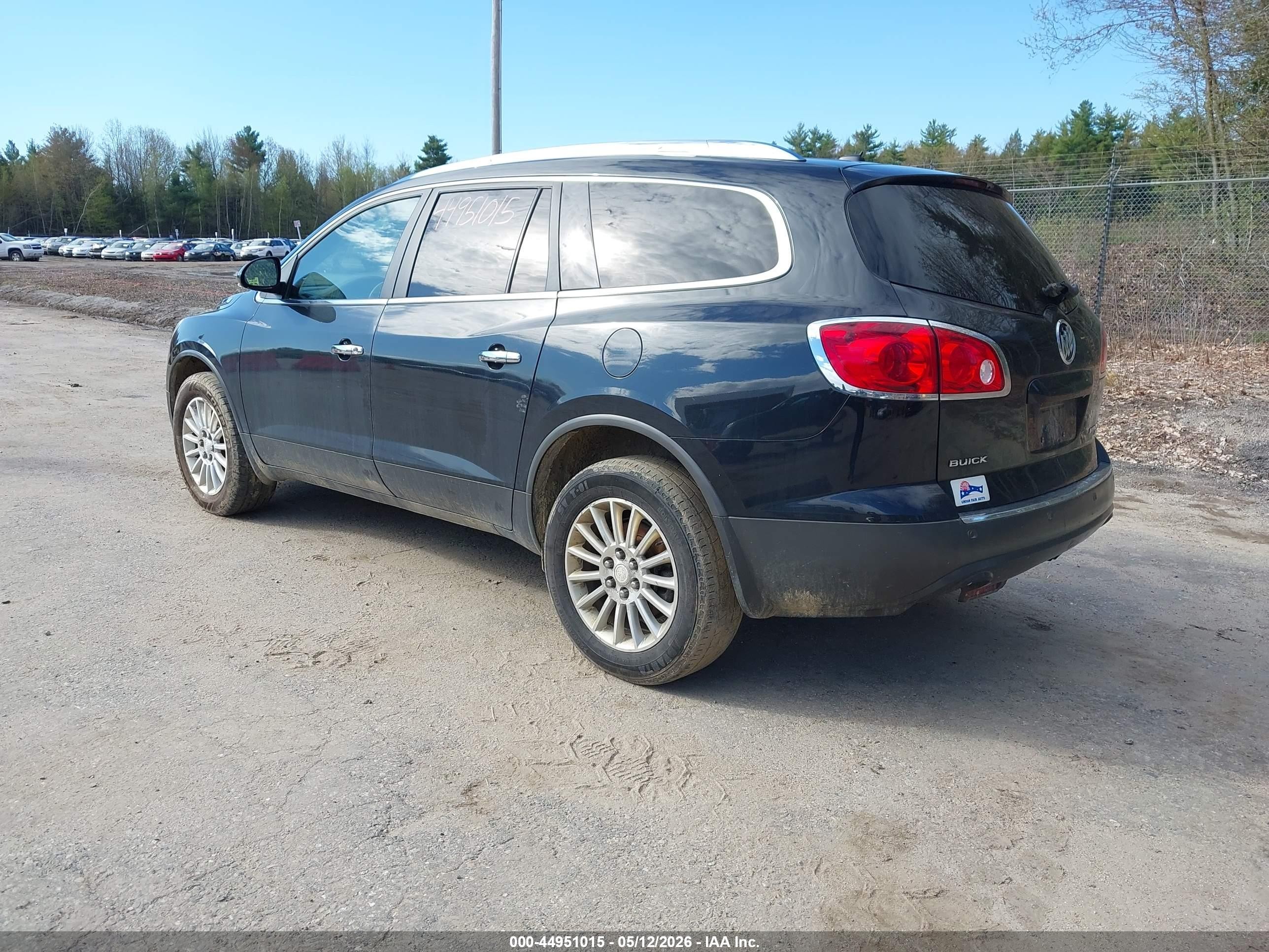 2011 Buick Enclave 1xl Blue vin: 5GAKVBED0BJ307538