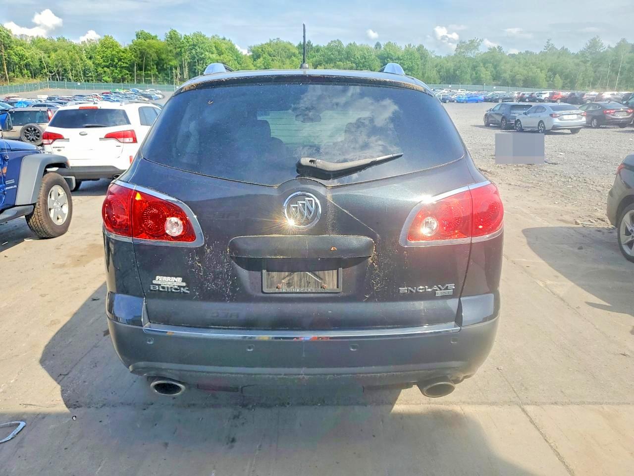 2011 Buick Enclave Cxl Black vin: 5GAKVBED1BJ142051