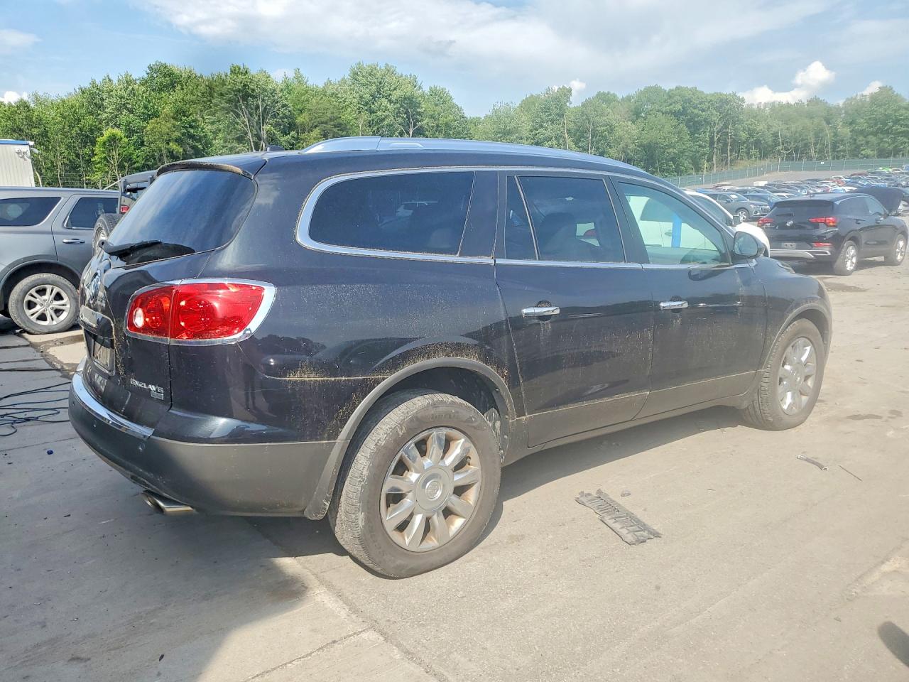 2011 Buick Enclave Cxl Black vin: 5GAKVBED1BJ142051