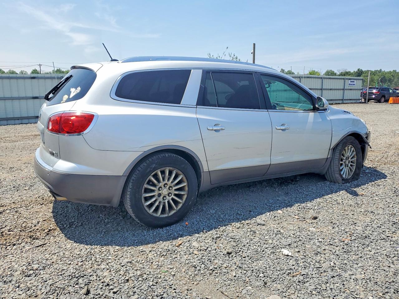 2011 Buick Enclave Cxl Silver vin: 5GAKVBED1BJ379185