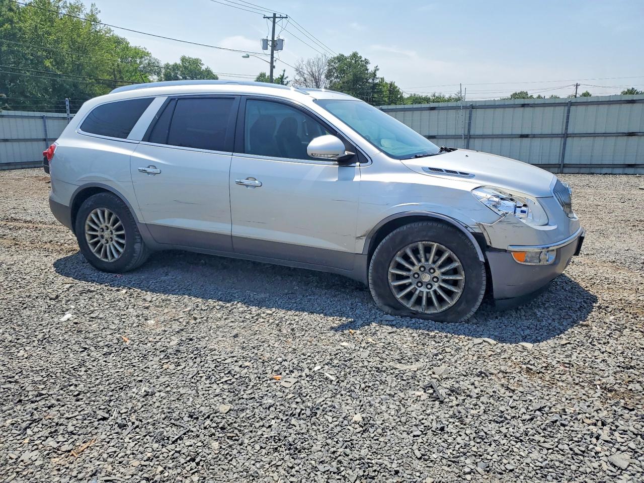 2011 Buick Enclave Cxl Silver vin: 5GAKVBED1BJ379185