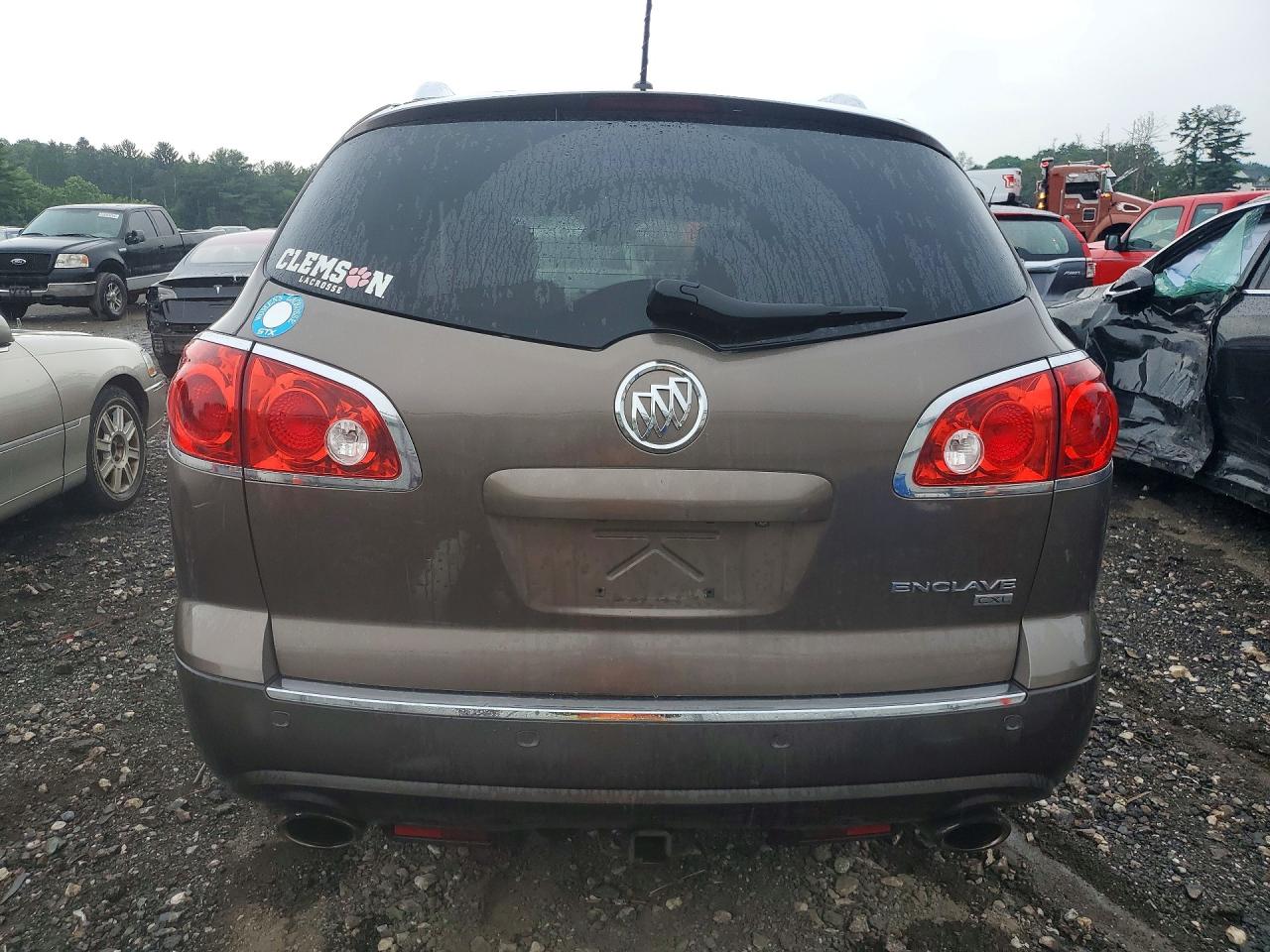 2011 Buick Enclave Cxl Brown vin: 5GAKVBED2BJ319867