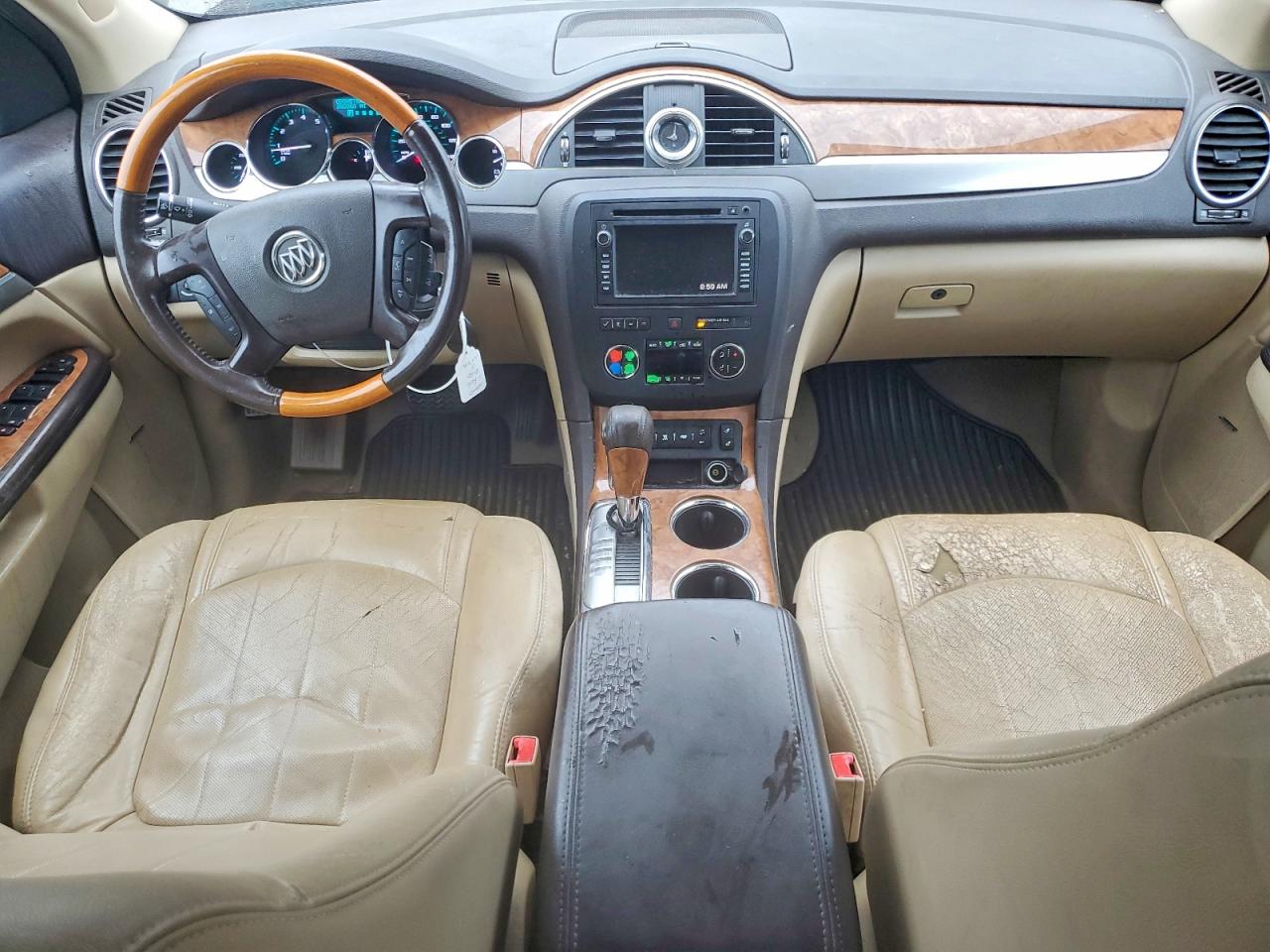 2011 Buick Enclave Cxl Brown vin: 5GAKVBED2BJ319867
