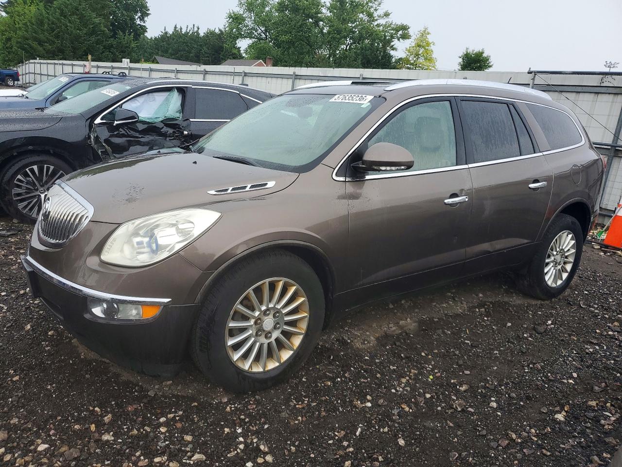 2011 Buick Enclave Cxl Brown vin: 5GAKVBED2BJ319867