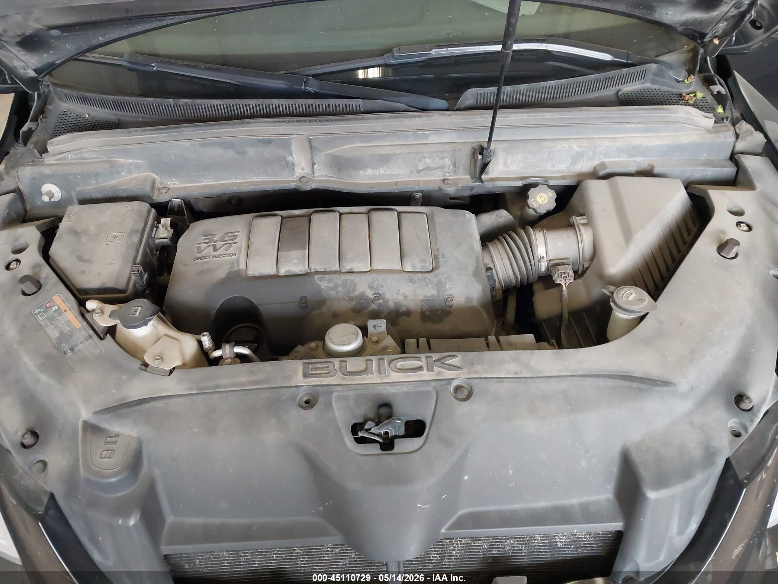 2011 Buick Enclave 1xl Gray vin: 5GAKVBED2BJ367028