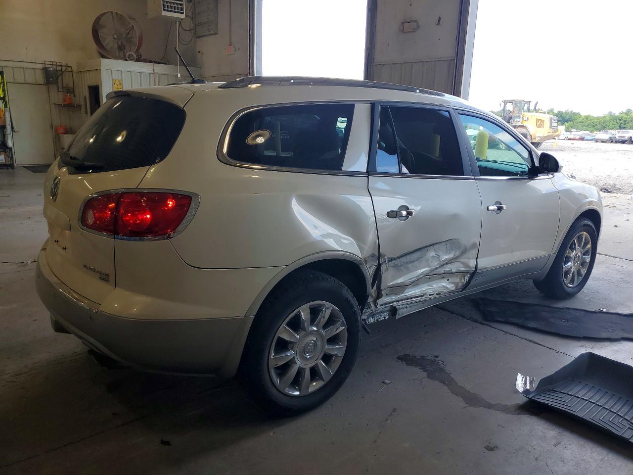 2011 Buick Enclave Cxl White vin: 5GAKVBED2BJ385089