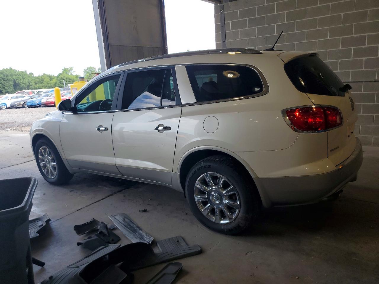 2011 Buick Enclave Cxl White vin: 5GAKVBED2BJ385089