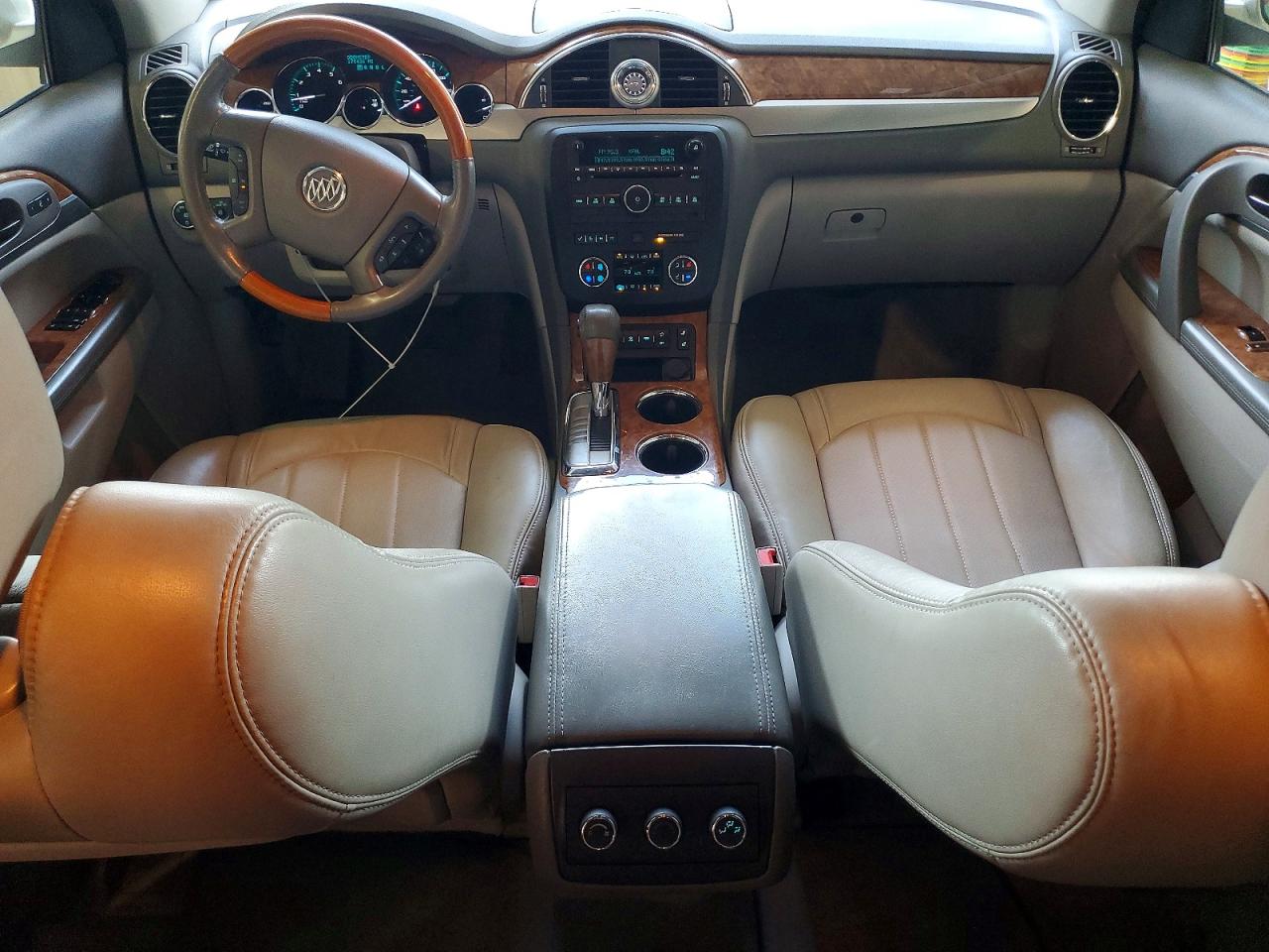 2011 Buick Enclave Cxl White vin: 5GAKVBED2BJ385089