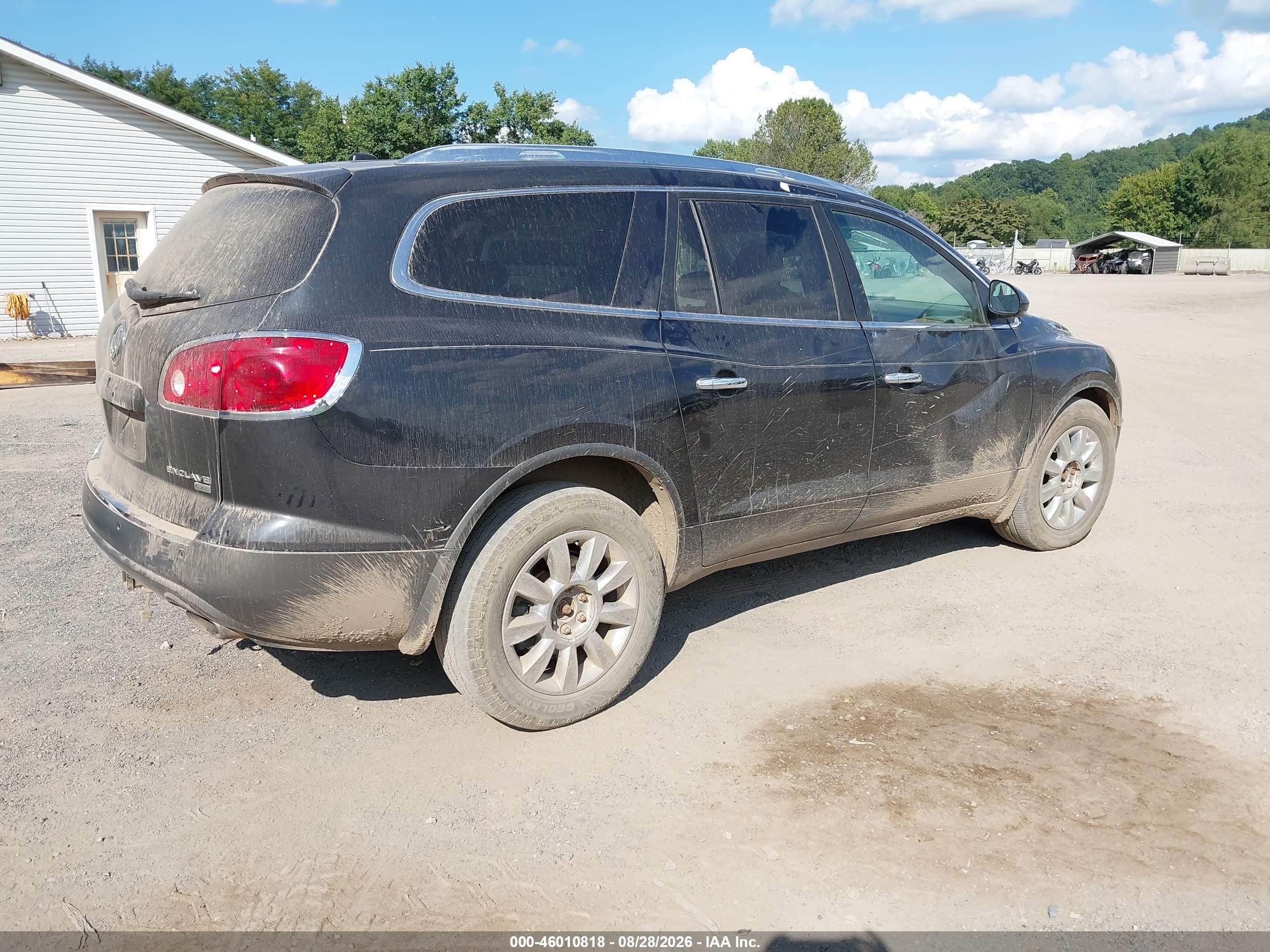 2011 Buick Enclave 1xl Black vin: 5GAKVBED2BJ398196