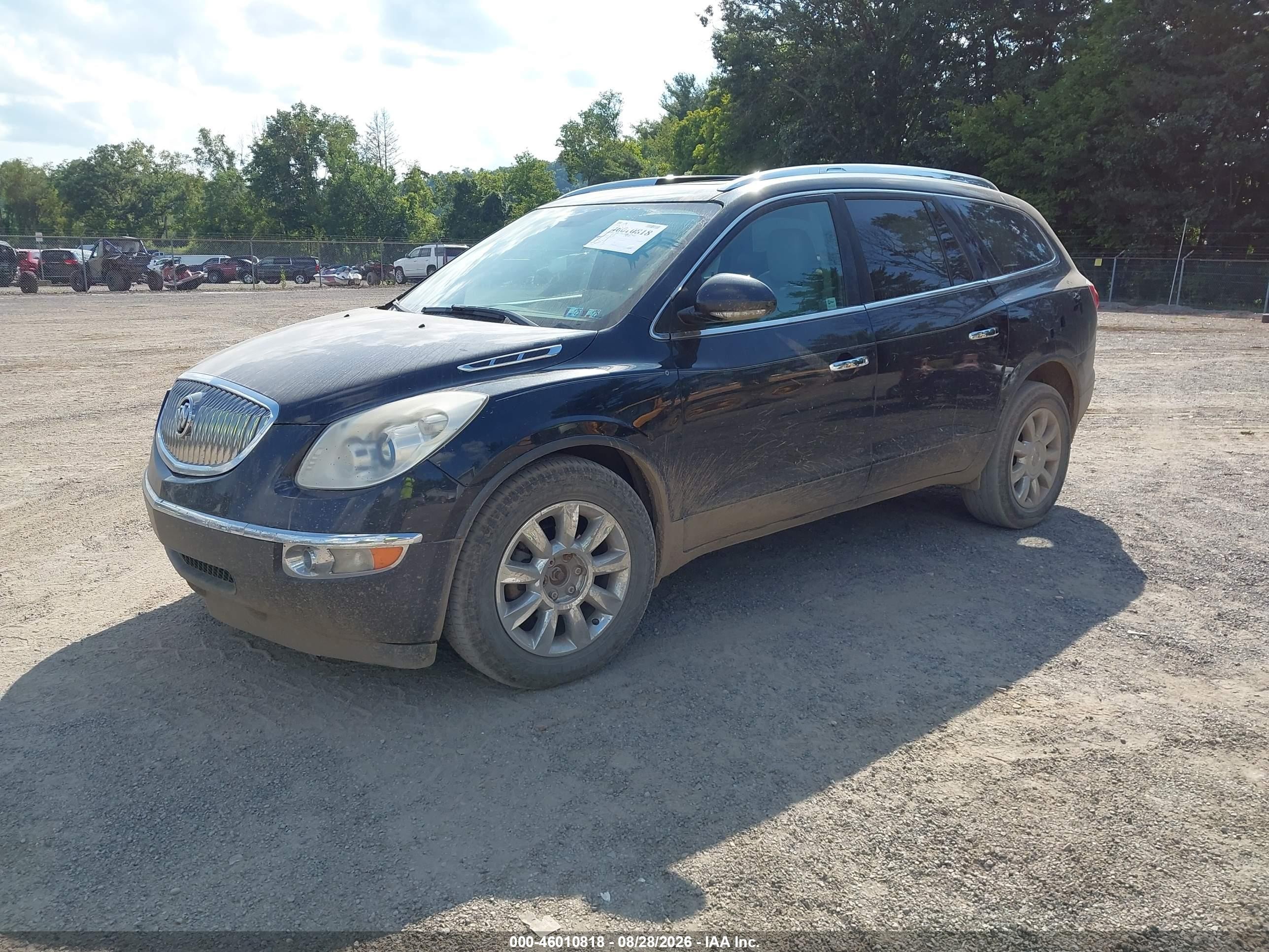 2011 Buick Enclave 1xl Black vin: 5GAKVBED2BJ398196