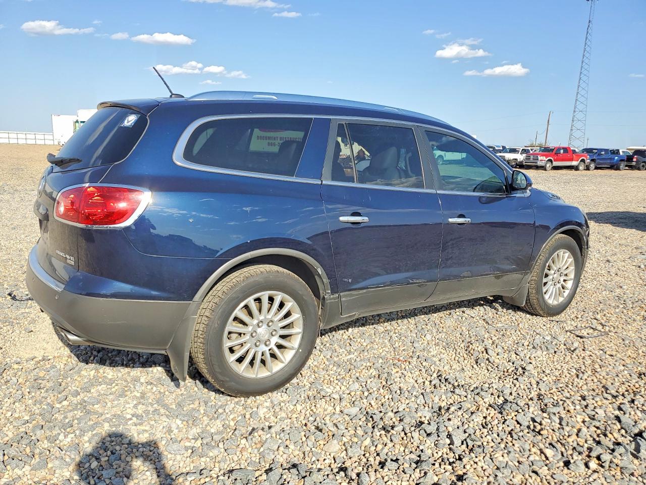 2011 Buick Enclave Cxl Blue vin: 5GAKVBED2BJ416941