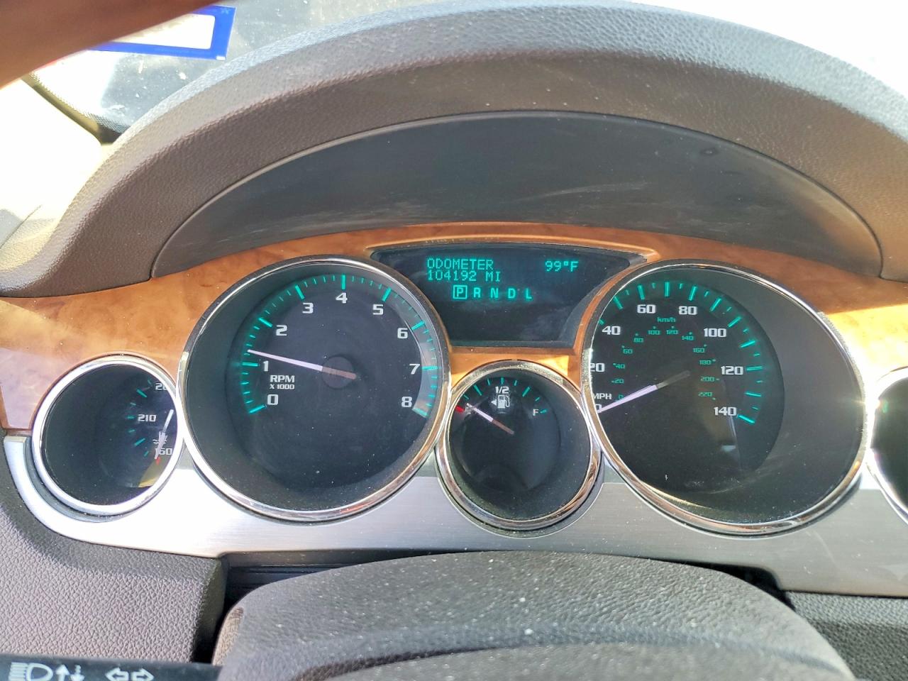 2011 Buick Enclave Cxl Blue vin: 5GAKVBED2BJ416941