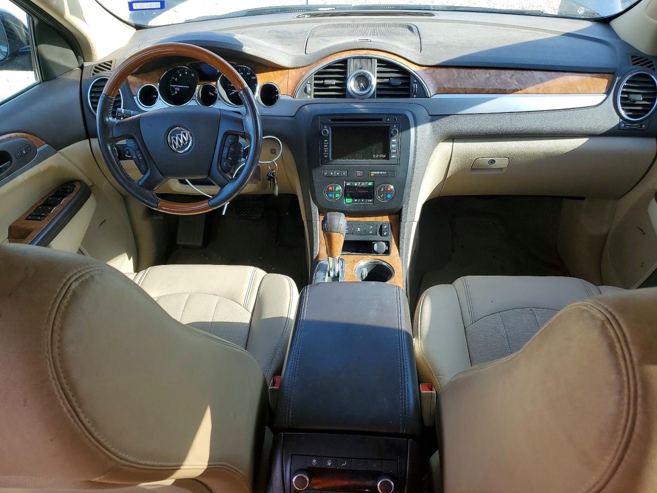 2011 Buick Enclave Cxl Blue vin: 5GAKVBED2BJ416941