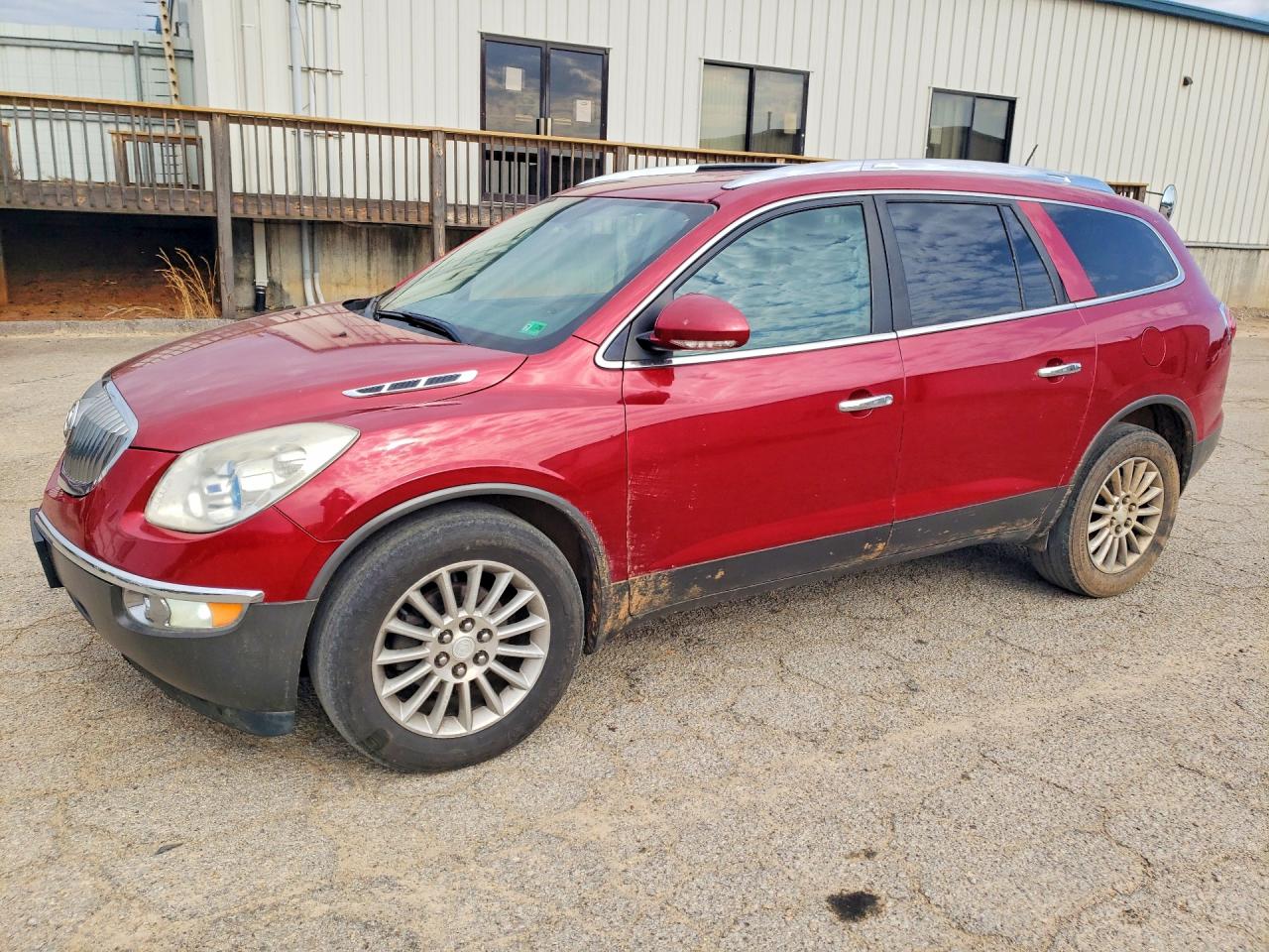 2012 Buick Enclave Red vin: 5GAKVBED2CJ222315