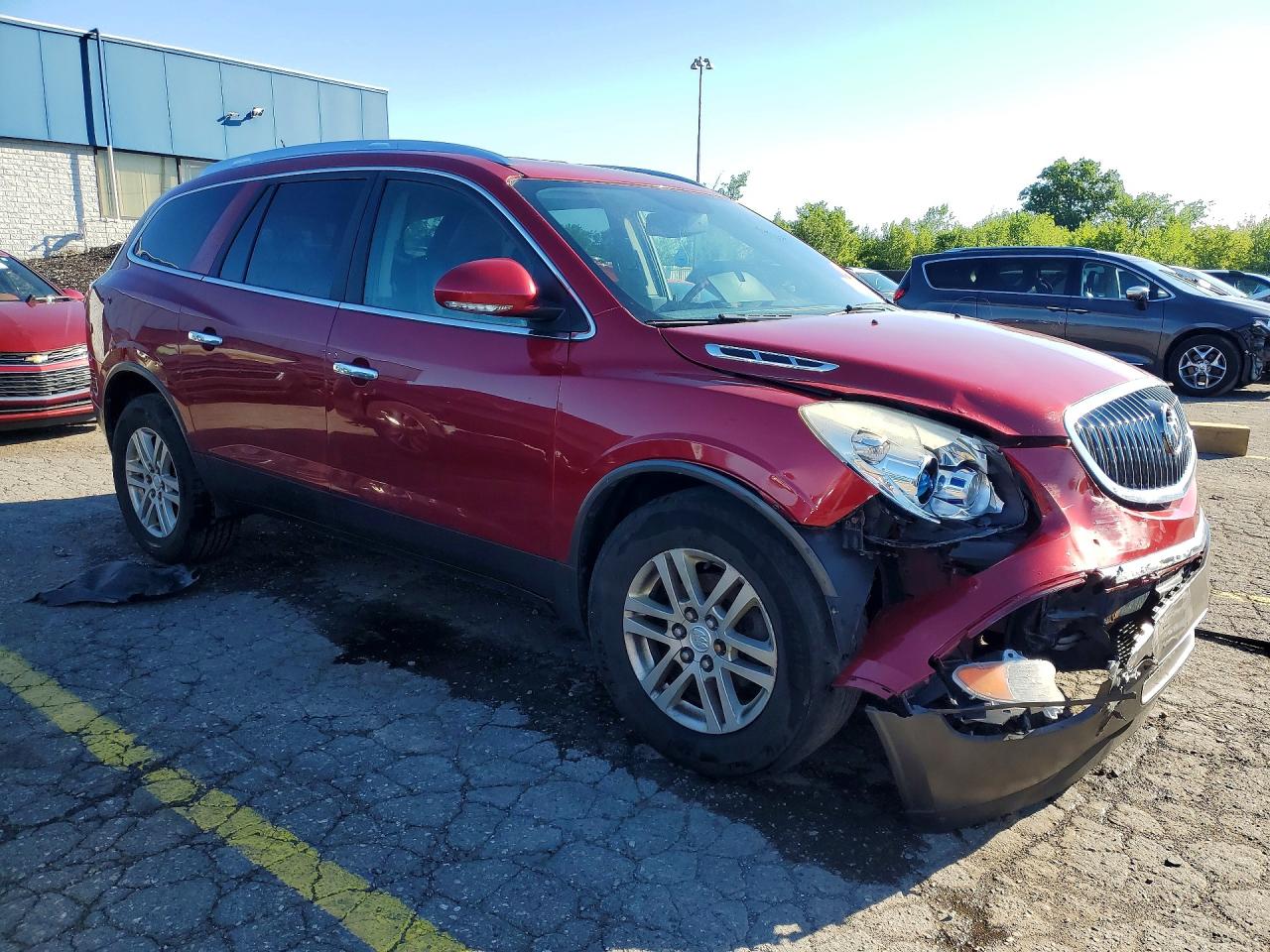 2012 Buick Enclave Red vin: 5GAKVBED2CJ327646