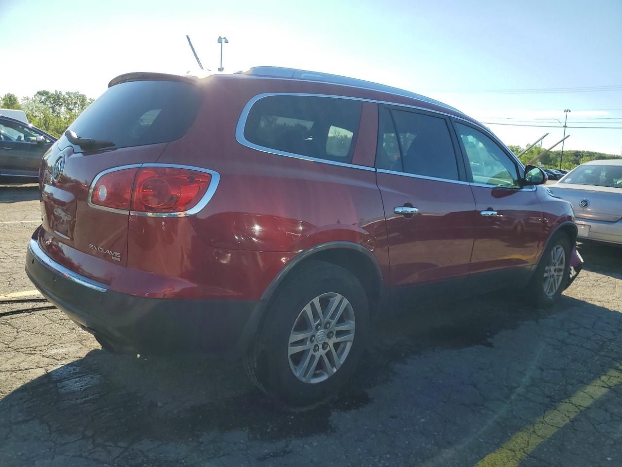 2012 Buick Enclave Red vin: 5GAKVBED2CJ327646